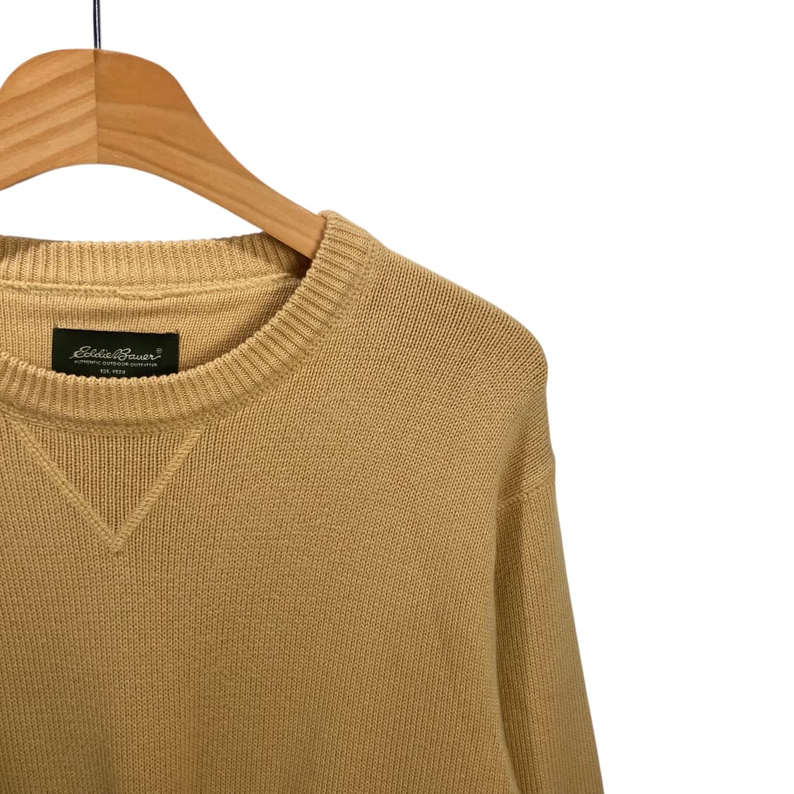 에디바우어 옐로우 니트 상품이미지3