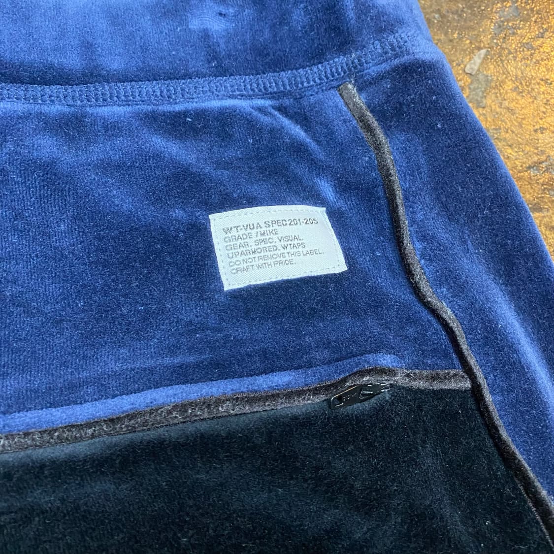 (M) wtaps 벨벳 반바지 상품이미지6