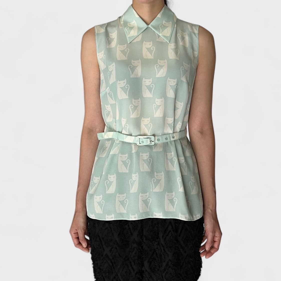 miumiu blouse 상품이미지5