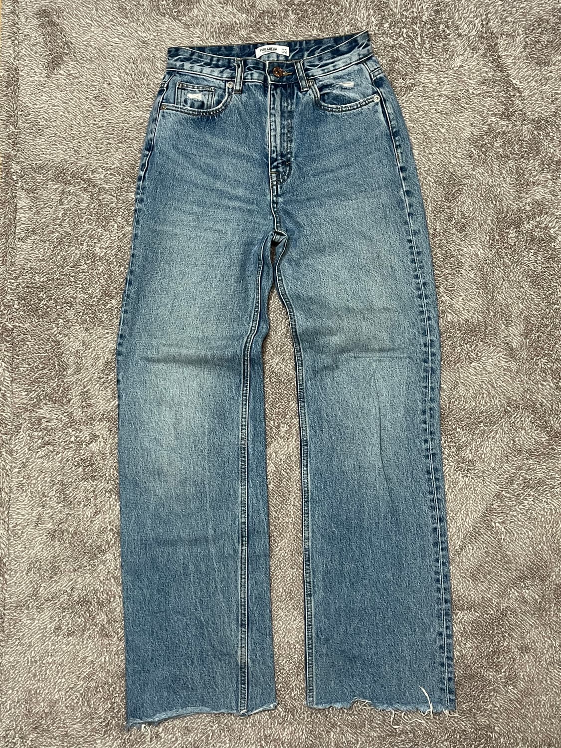 풀앤베어 세미와이드 스트레이트 데님  상품이미지2