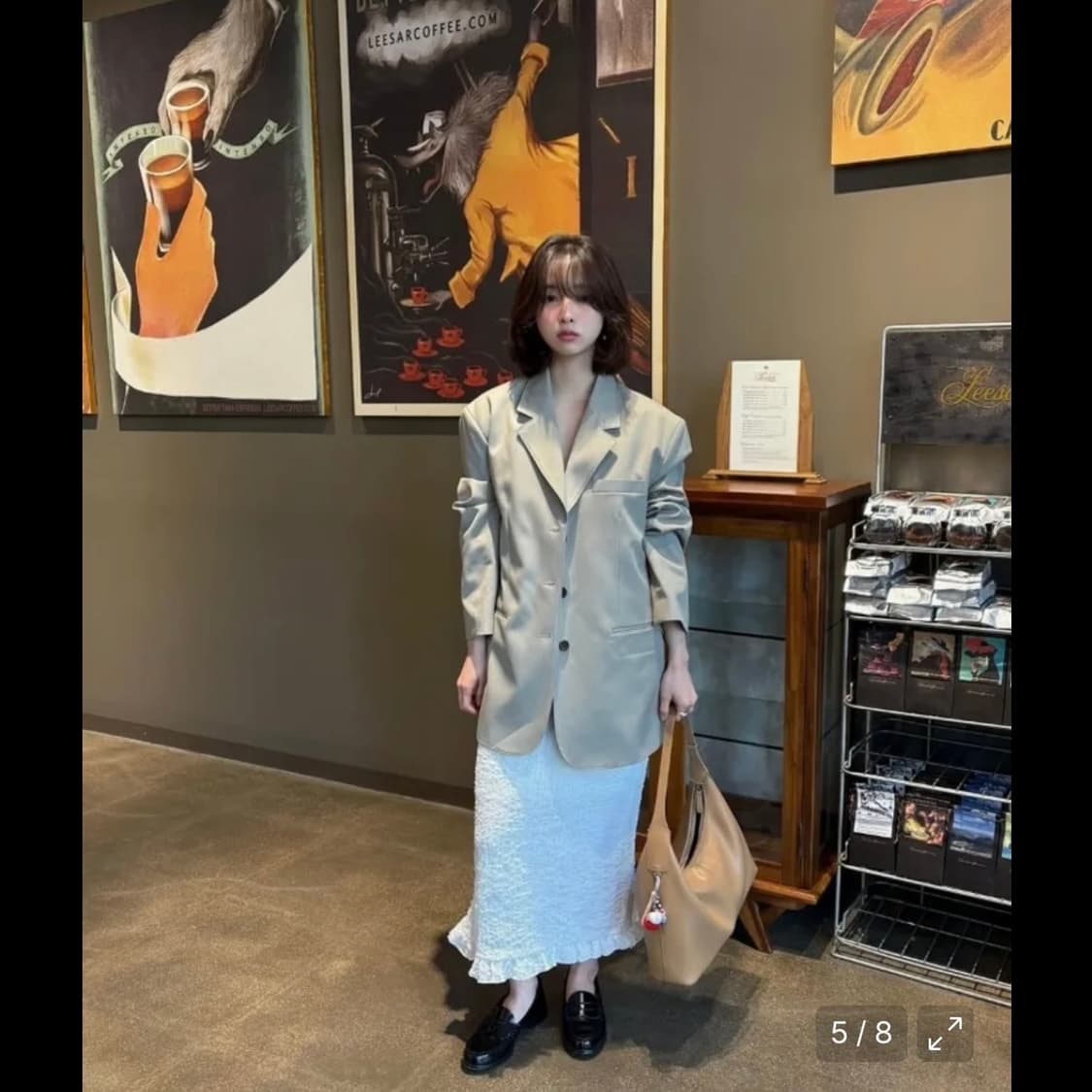 하루타 여성용 소가죽 페니로퍼 HS-304 (일본 국민신발/서지수 착용) 상품이미지10