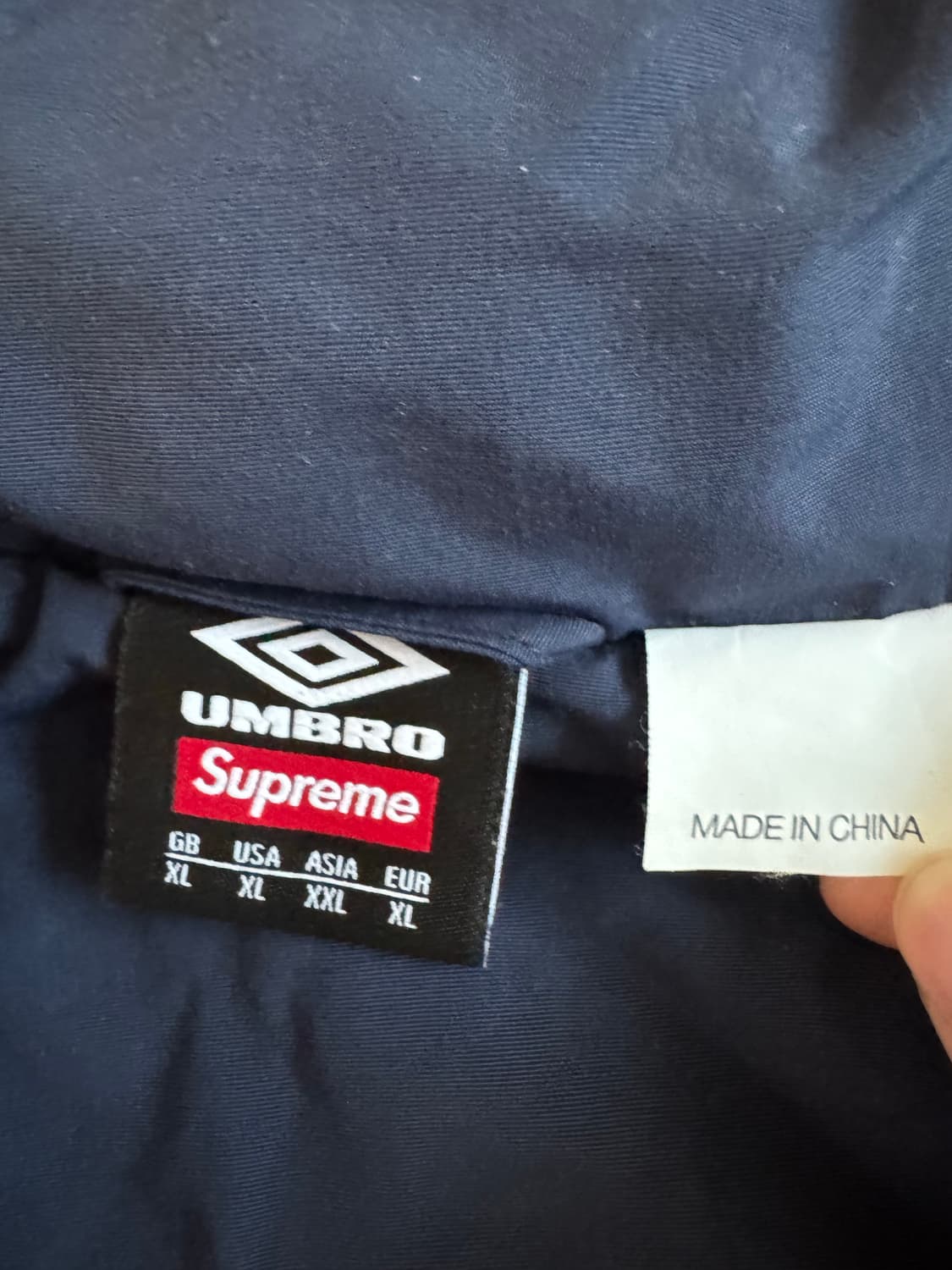 슈프림 엄브로 트랙 자켓 22SS XL 상품이미지3