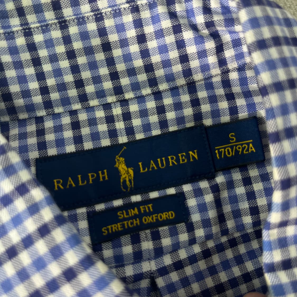 95 폴로랄프로렌 코튼 체크 셔츠 상품이미지4