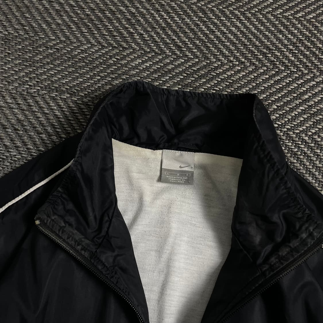 00s 나이키 올드스쿨 디테일 블랙 바람막이y 4462 상품이미지5
