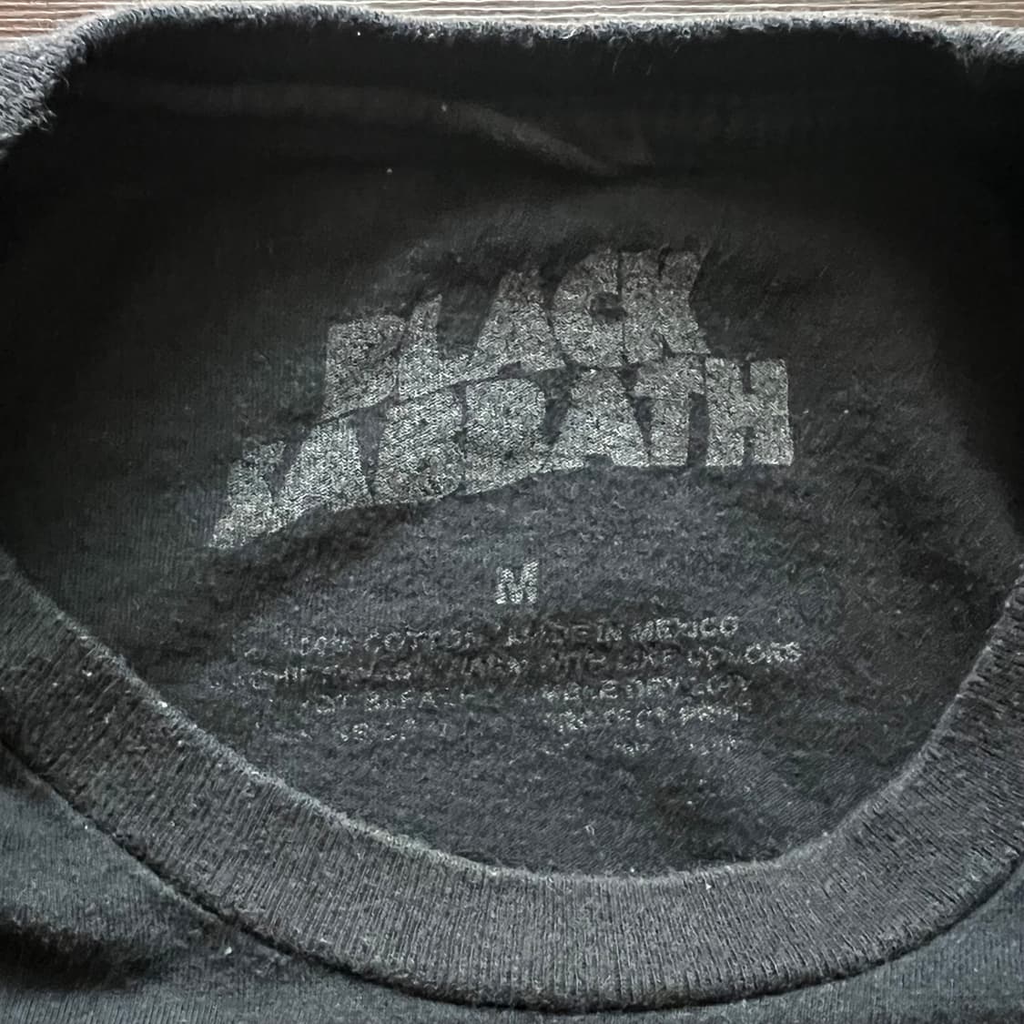 [M] 블랙사바스 밴드티 상품이미지5