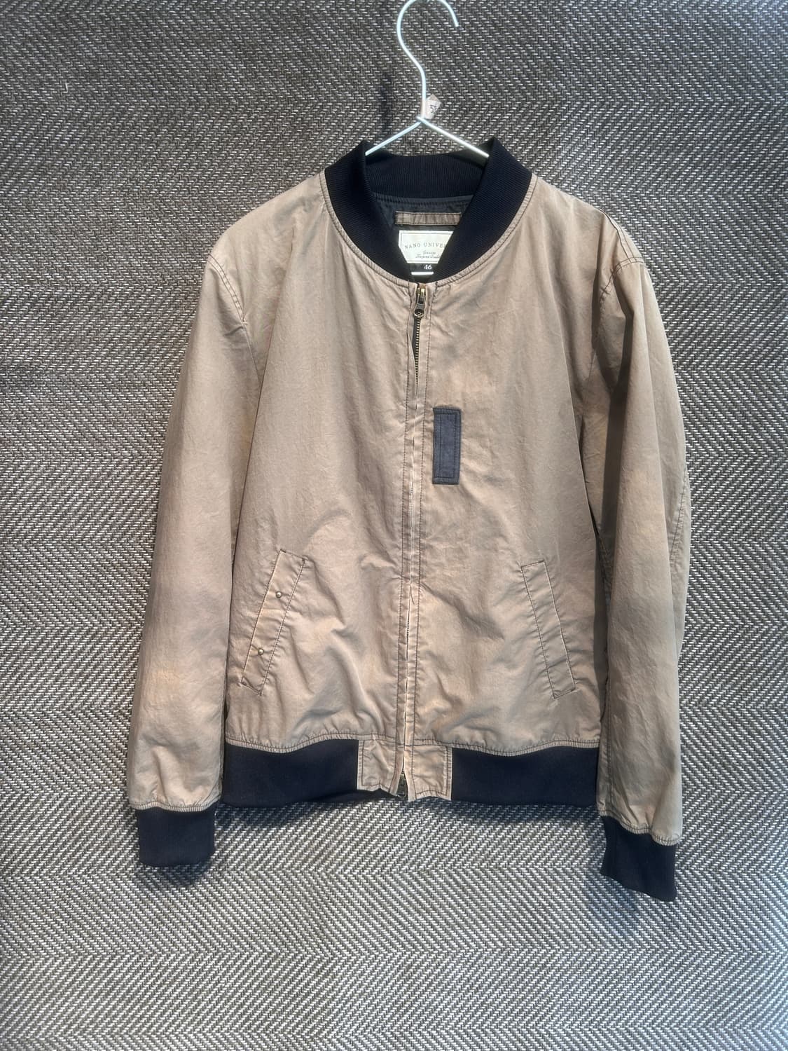 나노유니버시티 빈티지워싱 자켓 상품이미지1