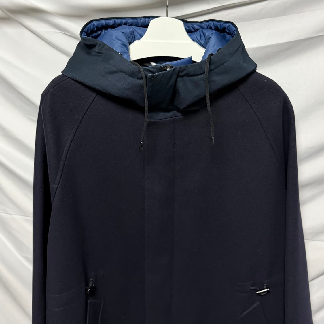 [S+급/48] 발렌티노 오버핏 롱 패딩 후드 자켓 블랙 상품이미지2