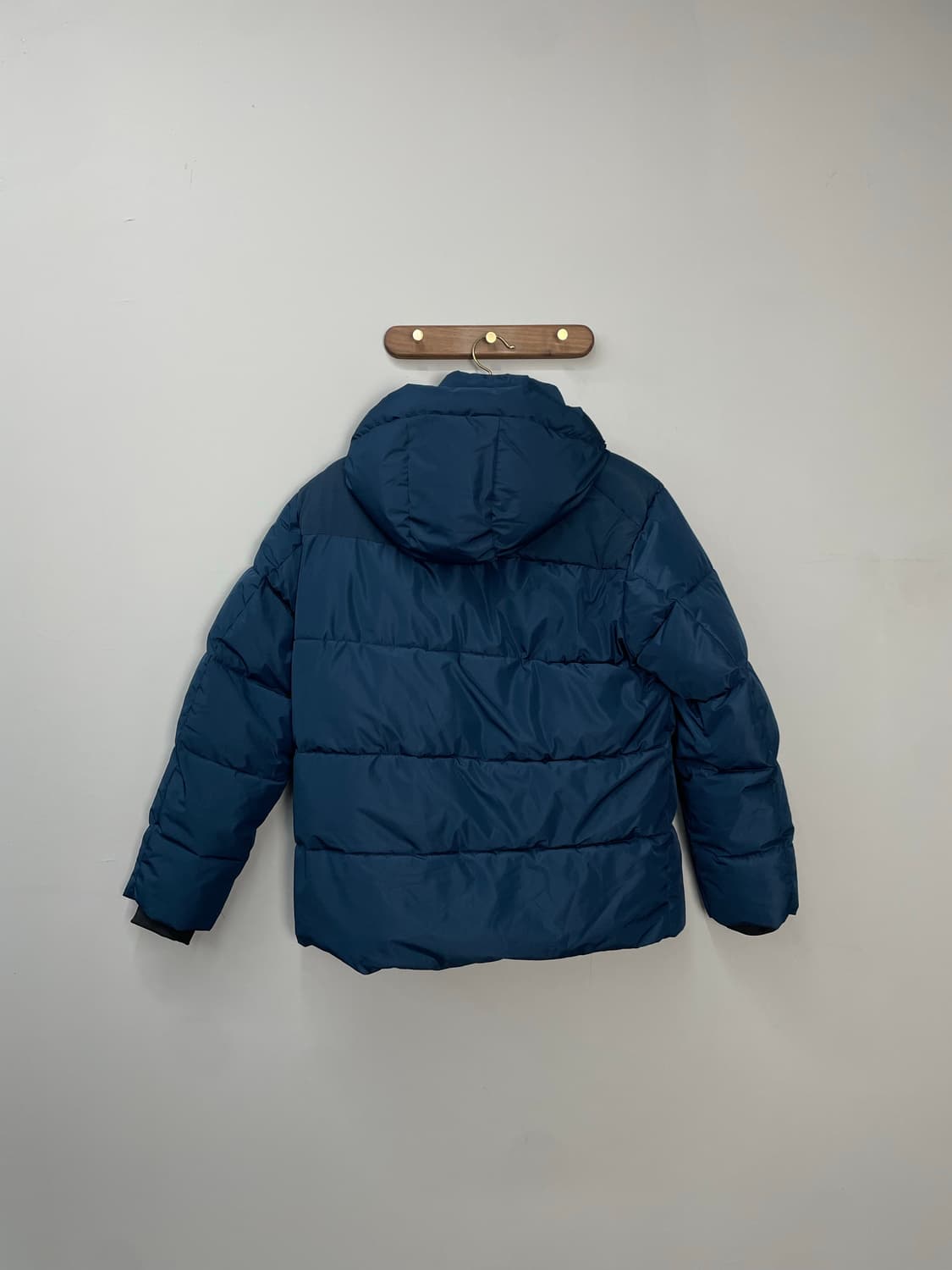 몽벨 청록 후드 패딩 H1389 상품이미지5