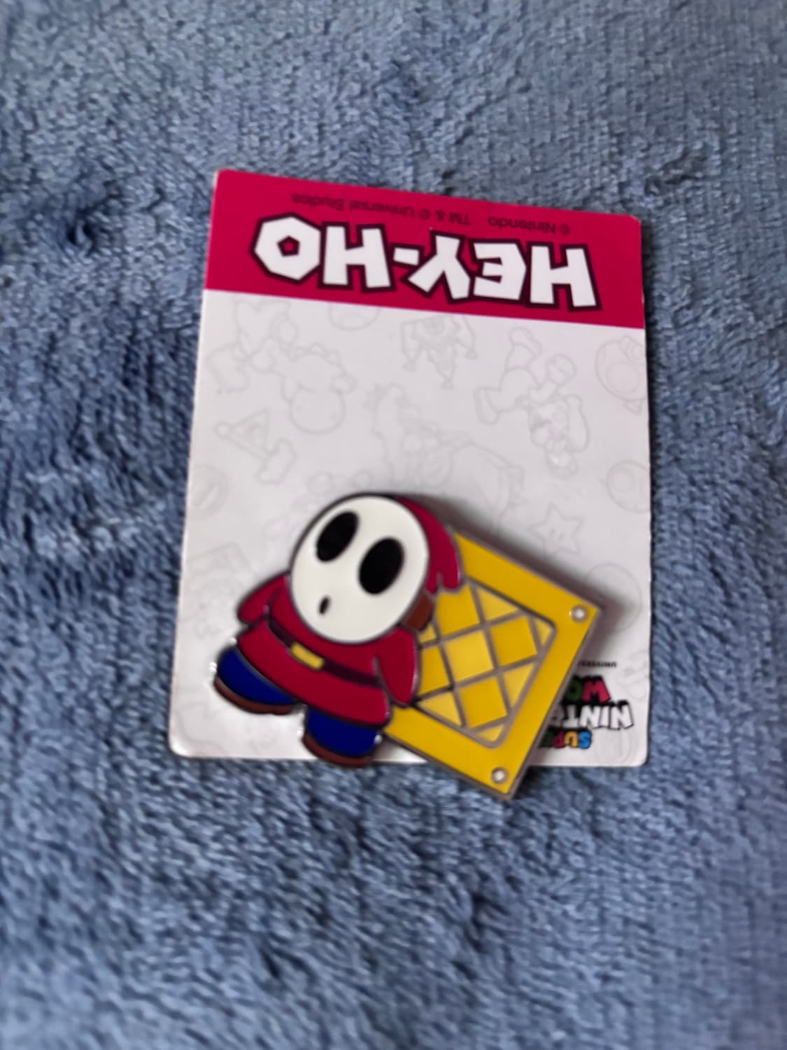 유니버설 스튜디오 제펜 슈퍼 닌텐도 월드 HEY-HO 샤이가이 핀 상품이미지1