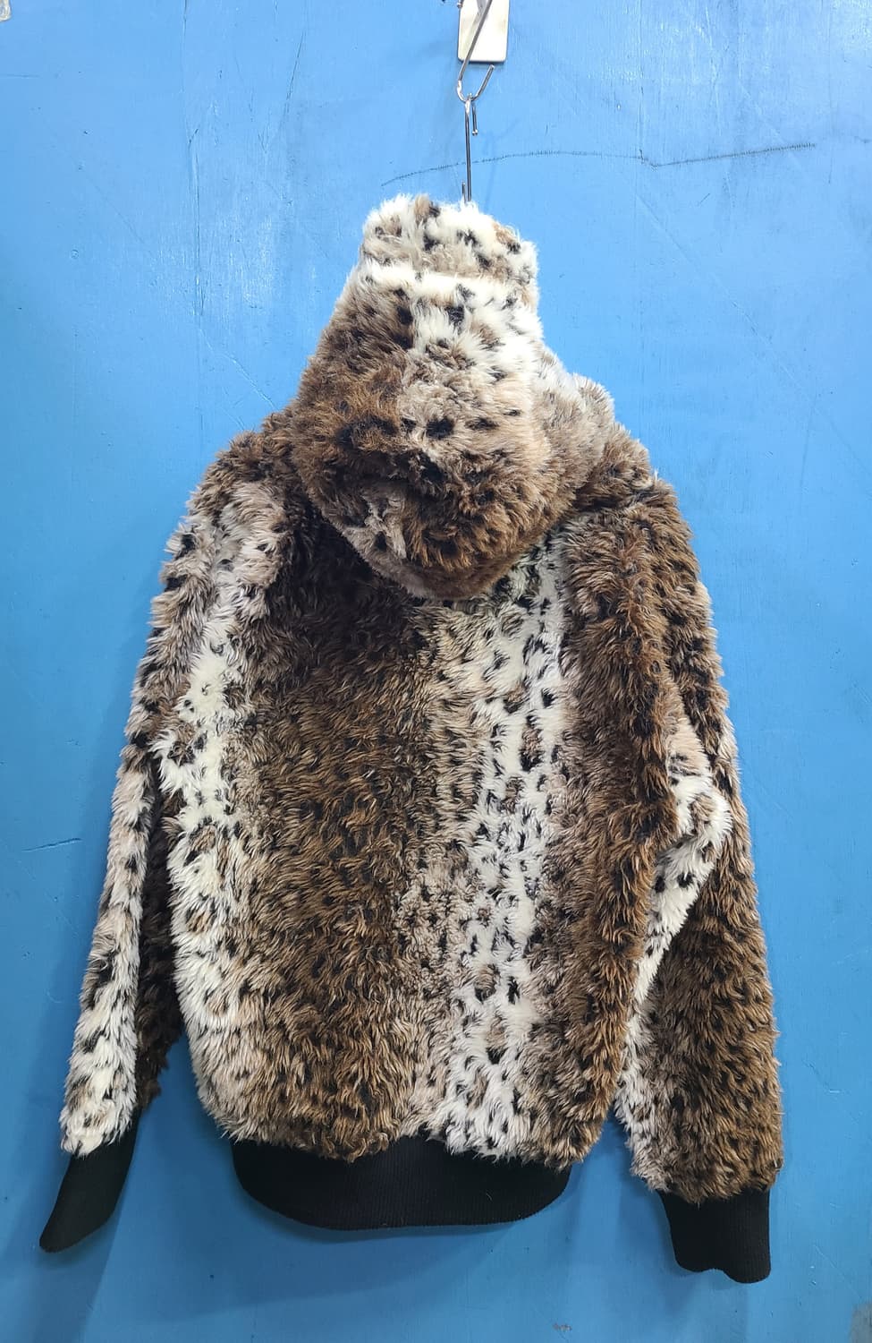 일본 빈티지 레오파드 호피털 퍼후드자켓like떠그클럽 상품이미지6