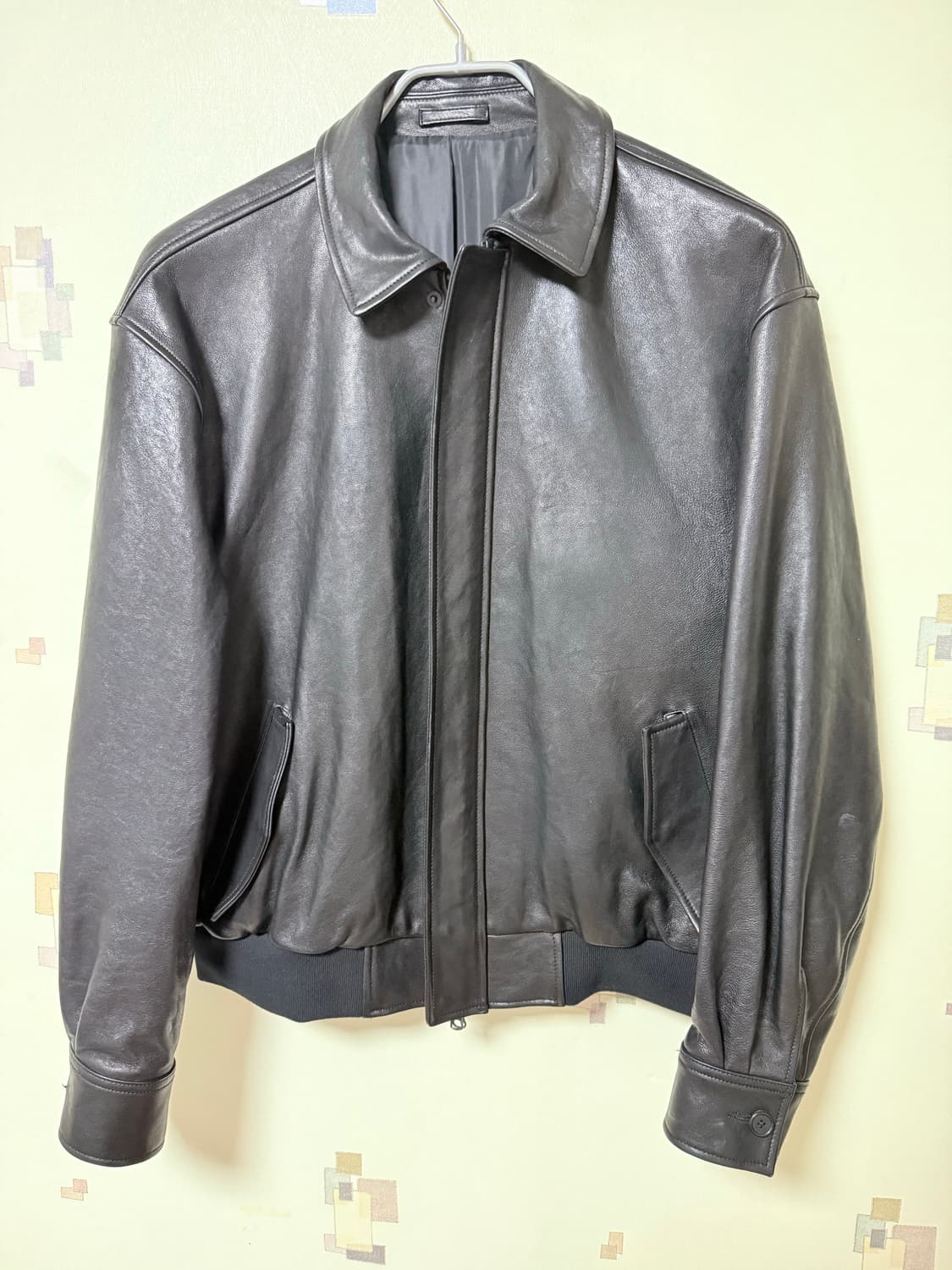 브라운 야드 레더 블루종 상품이미지4