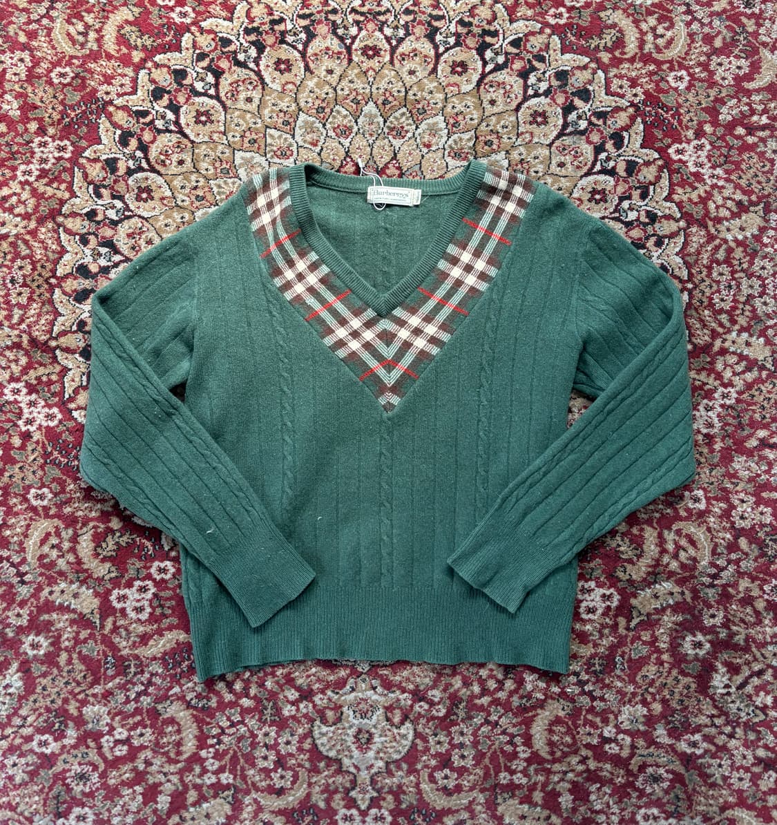 jp 브이넥 니트 상품이미지1