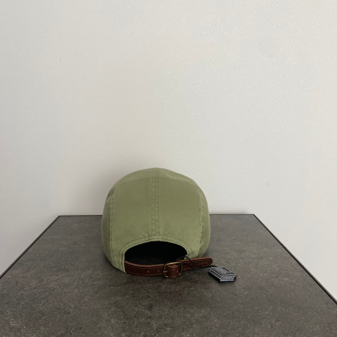 (OS) 슈프림 박스로고 캠프캡 모자 워시드 올리브 카키 상품이미지4