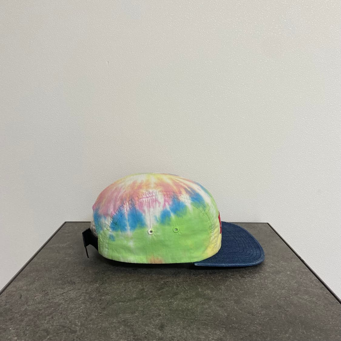 (OS) 슈프림 박스로고 캠프캡 모자 타이다이 데님 상품이미지3