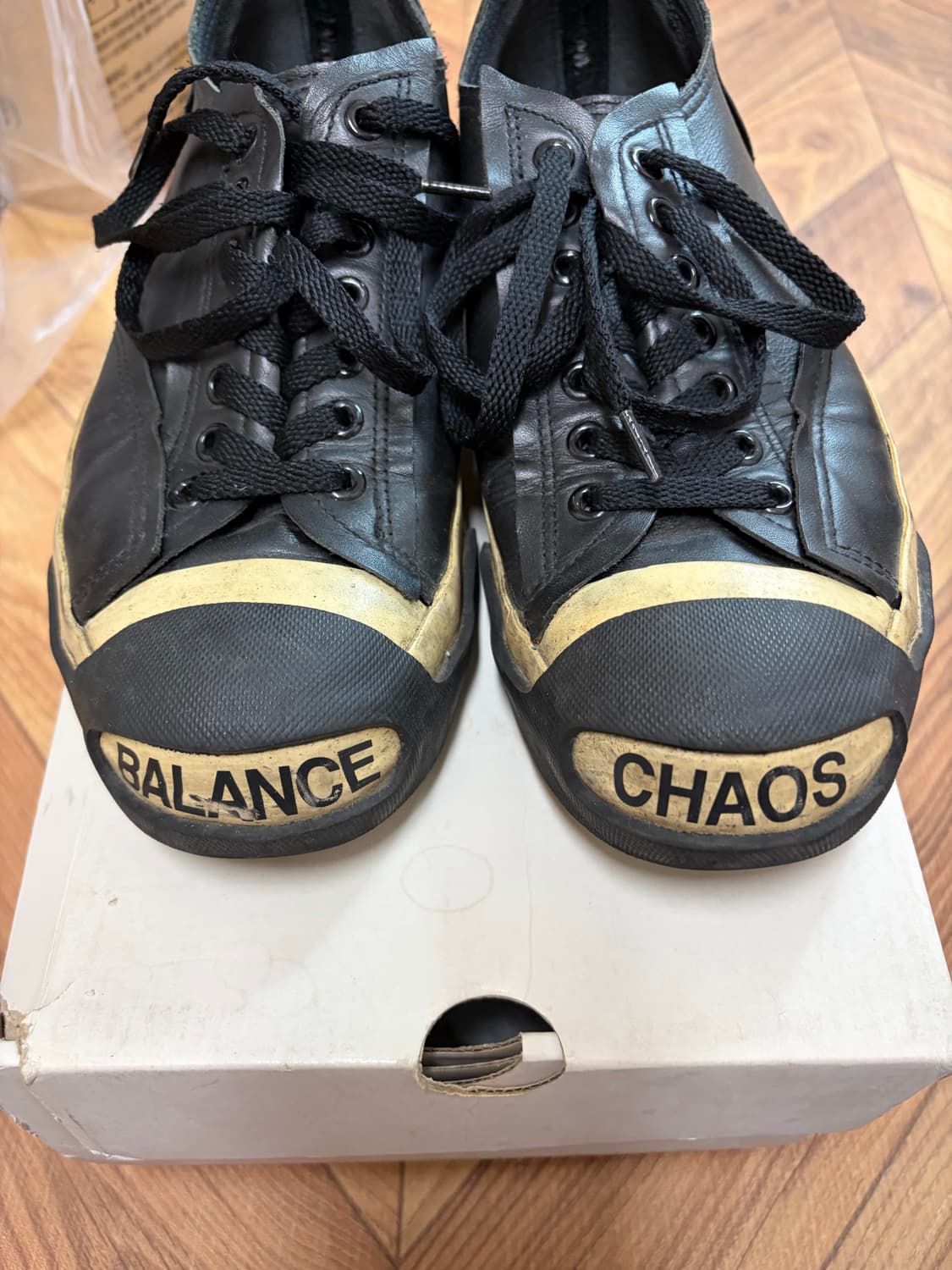 언더커버 잭퍼셀 레더 블랙 M 상품이미지2