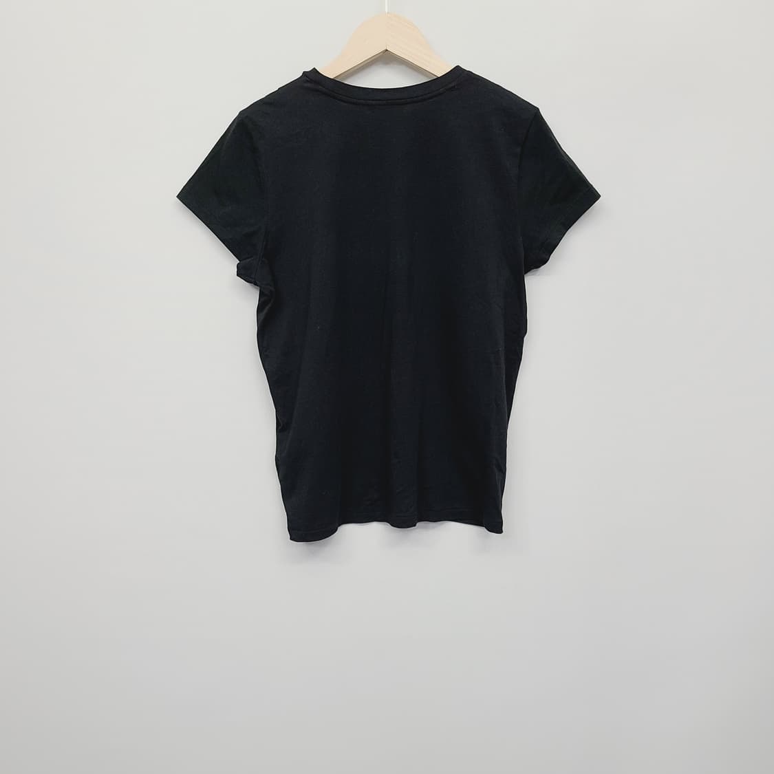 [정품/QR] 폴로 랄프로렌 블랙 반팔 티셔츠 (여성 S) 상품이미지5
