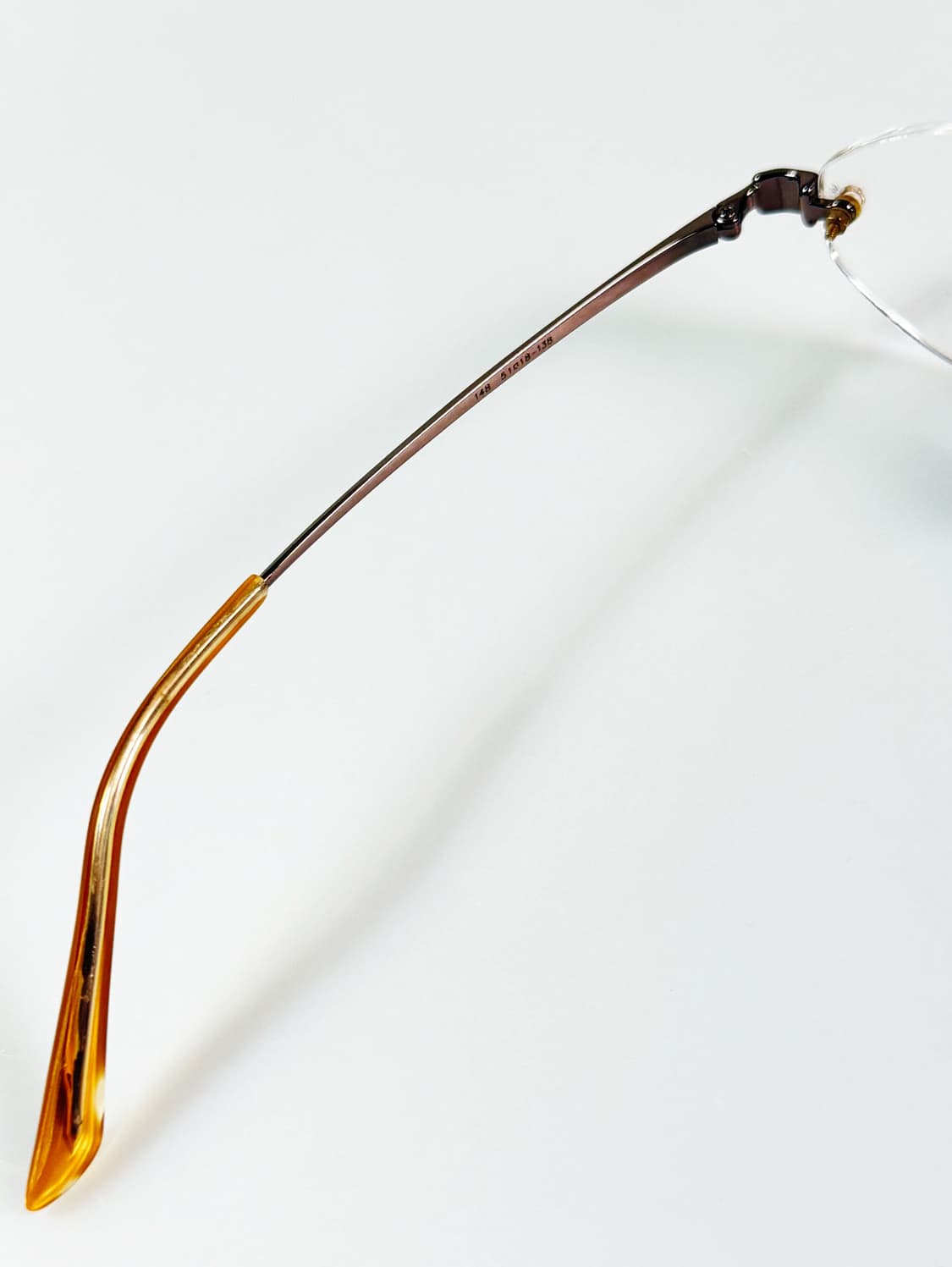 SEESUN 티타늄 오벌 무테 프레임 빈티지 안경 상품이미지7