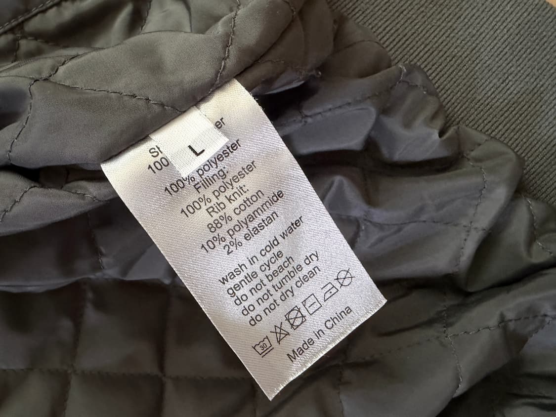 랜덤 아이덴티티 봄버 자켓 상품이미지3