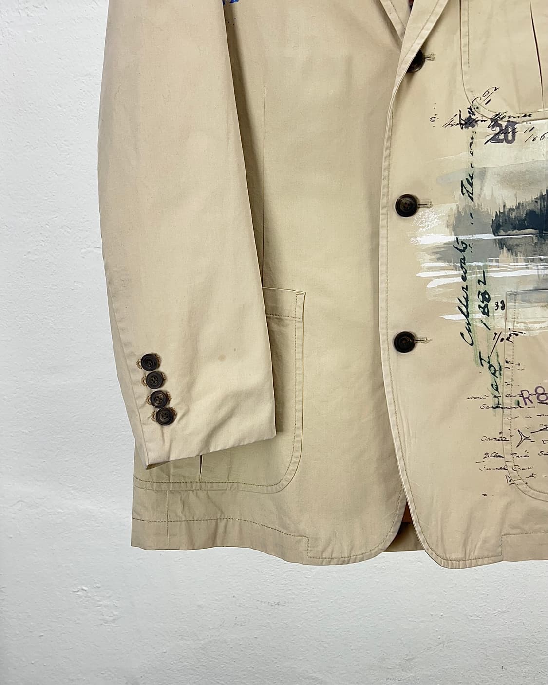 폴로 랄프로렌 라이트 베이지 레이크 피싱 코튼 트래퍼 자켓 상품이미지4