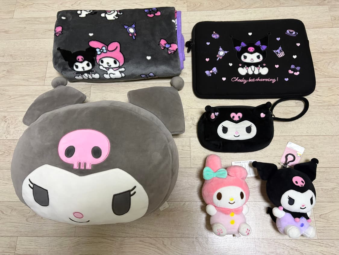 쿠로미 마이멜로디 굿즈 세트 상품이미지1