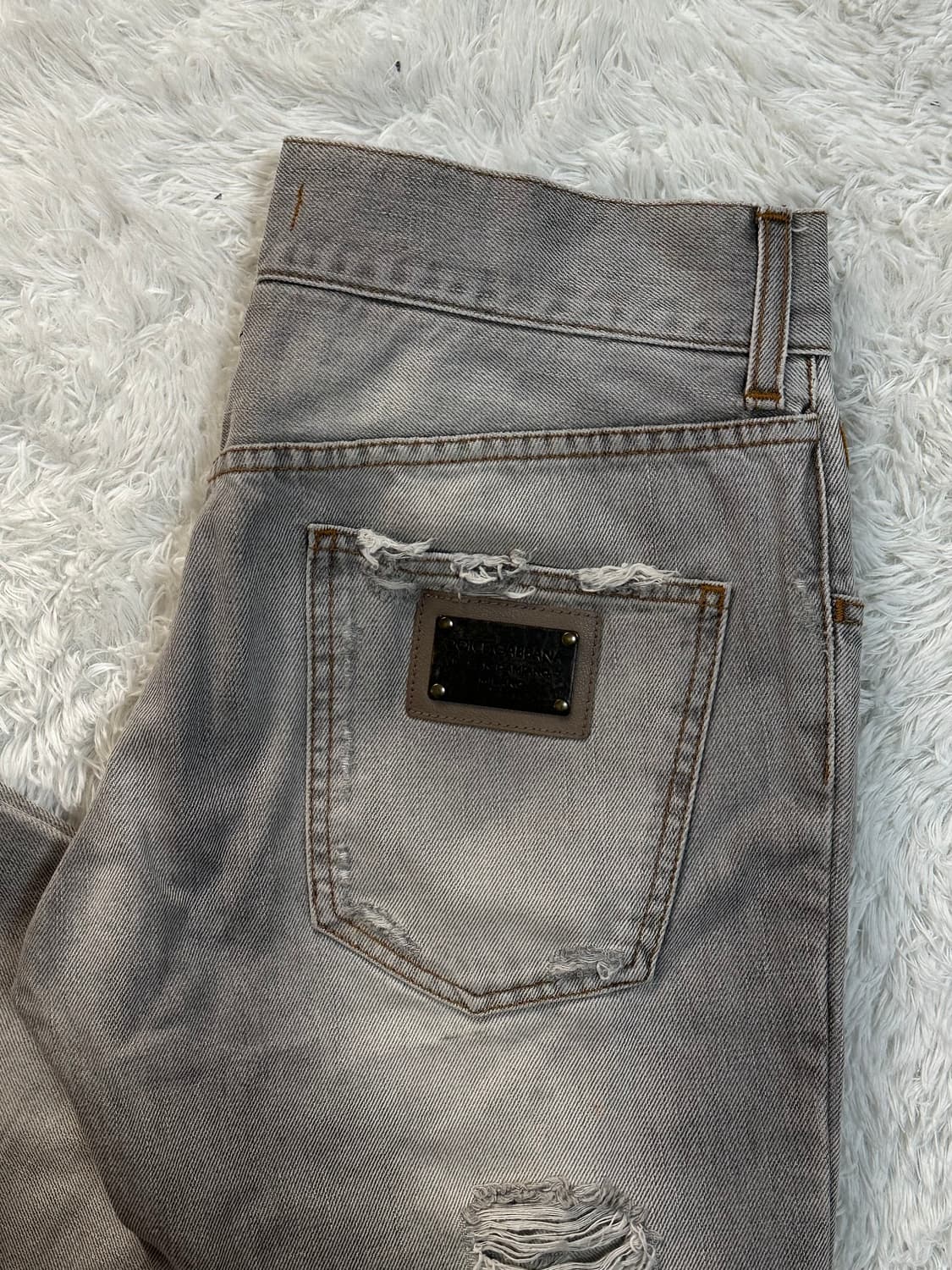 돌체앤가바나 데미지 워싱 데님 32 상품이미지2