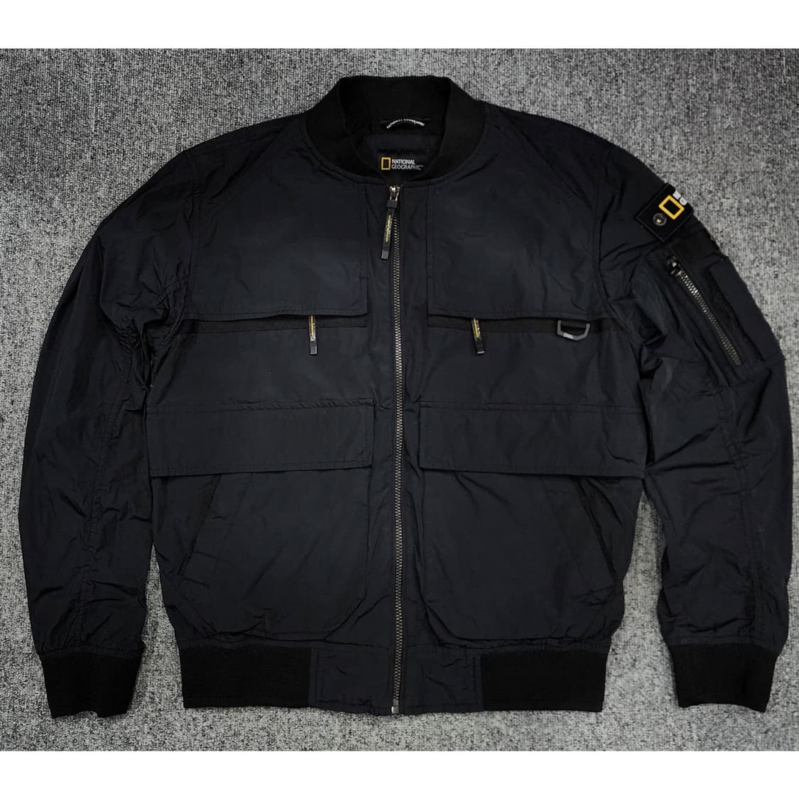 내셔널 지오그래픽 로우머스 플라이트 블루종 항공점퍼 자켓 S 상품이미지1