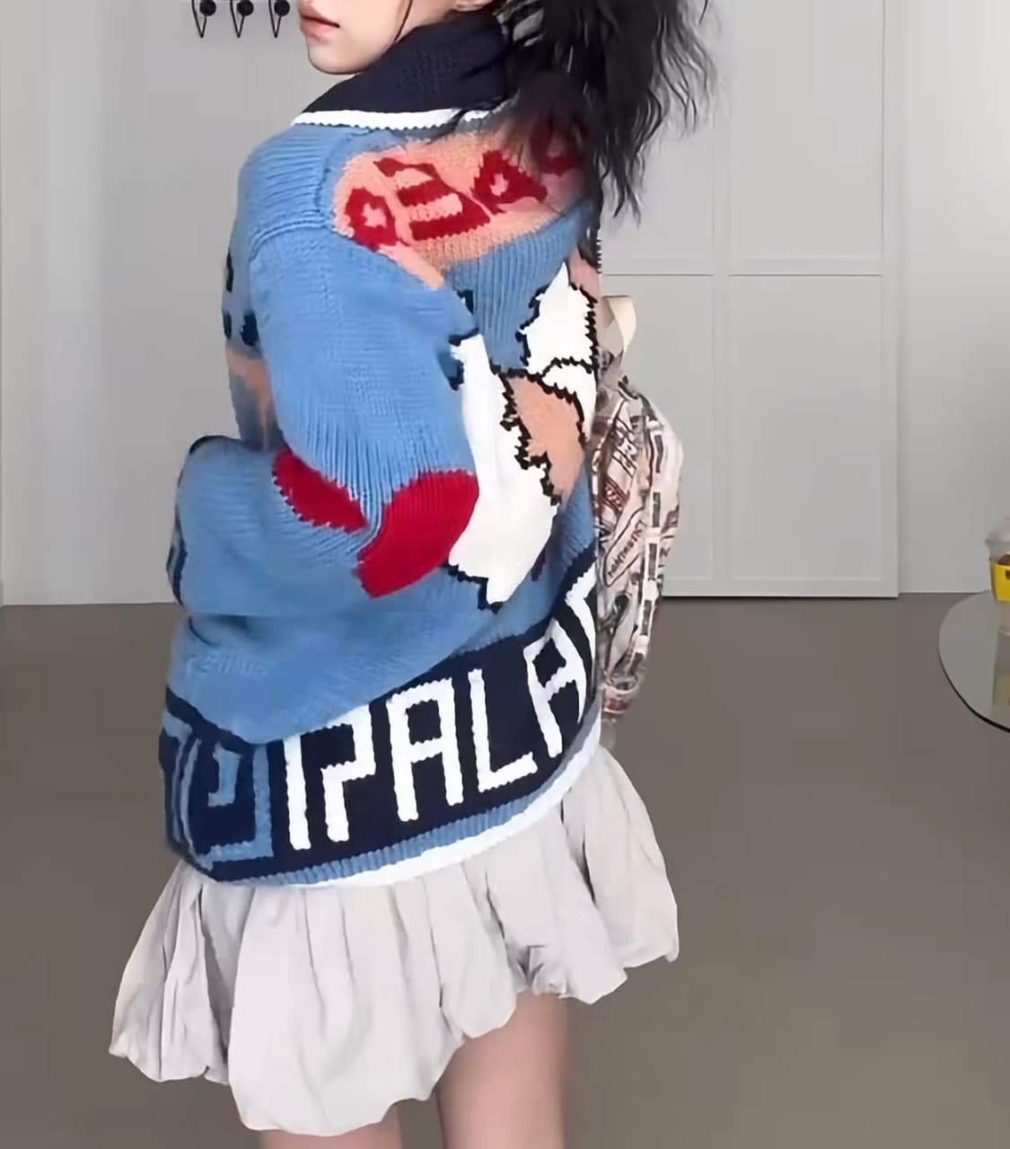 팔라스 피스아웃 코위찬 palace peaceout knit 상품이미지1