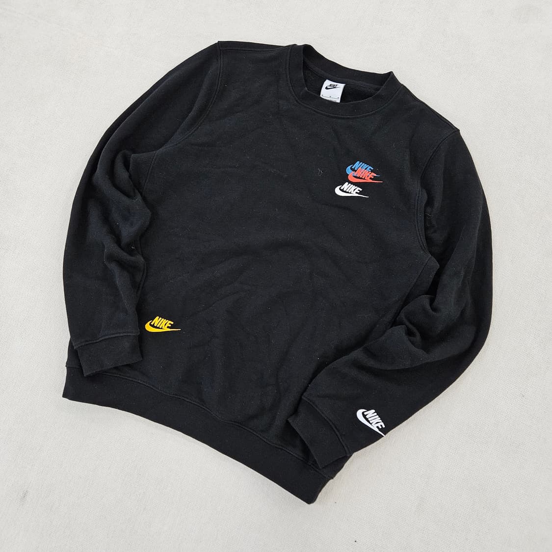 [M] 나이키 스우시 NSW 에센셜 프렌치 크루넥 맨투맨 0115YH2 상품이미지1