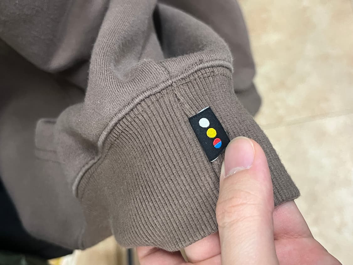 빈지노 착) IAB 스튜디오 한정판 하라주쿠 후드티 브라운 상품이미지9