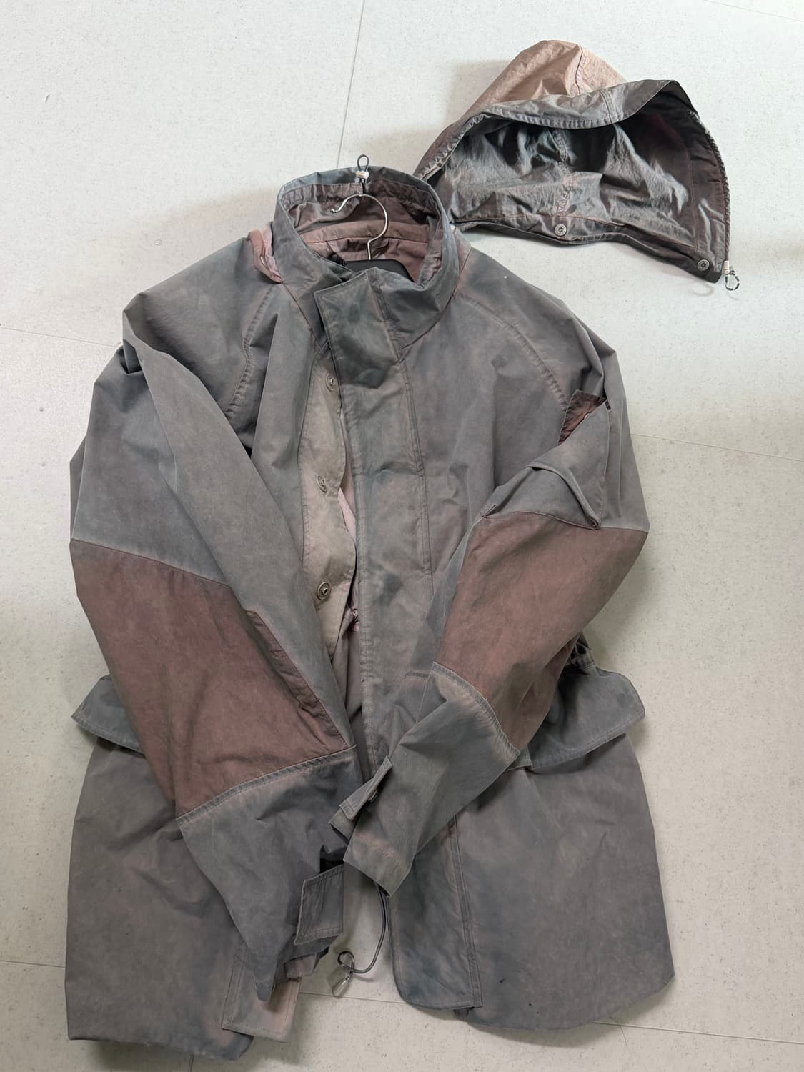 아워레가시 호라이즌 자켓 카본 오버다이 46 르메르 아프레쎄 오라리코모리 상품이미지6