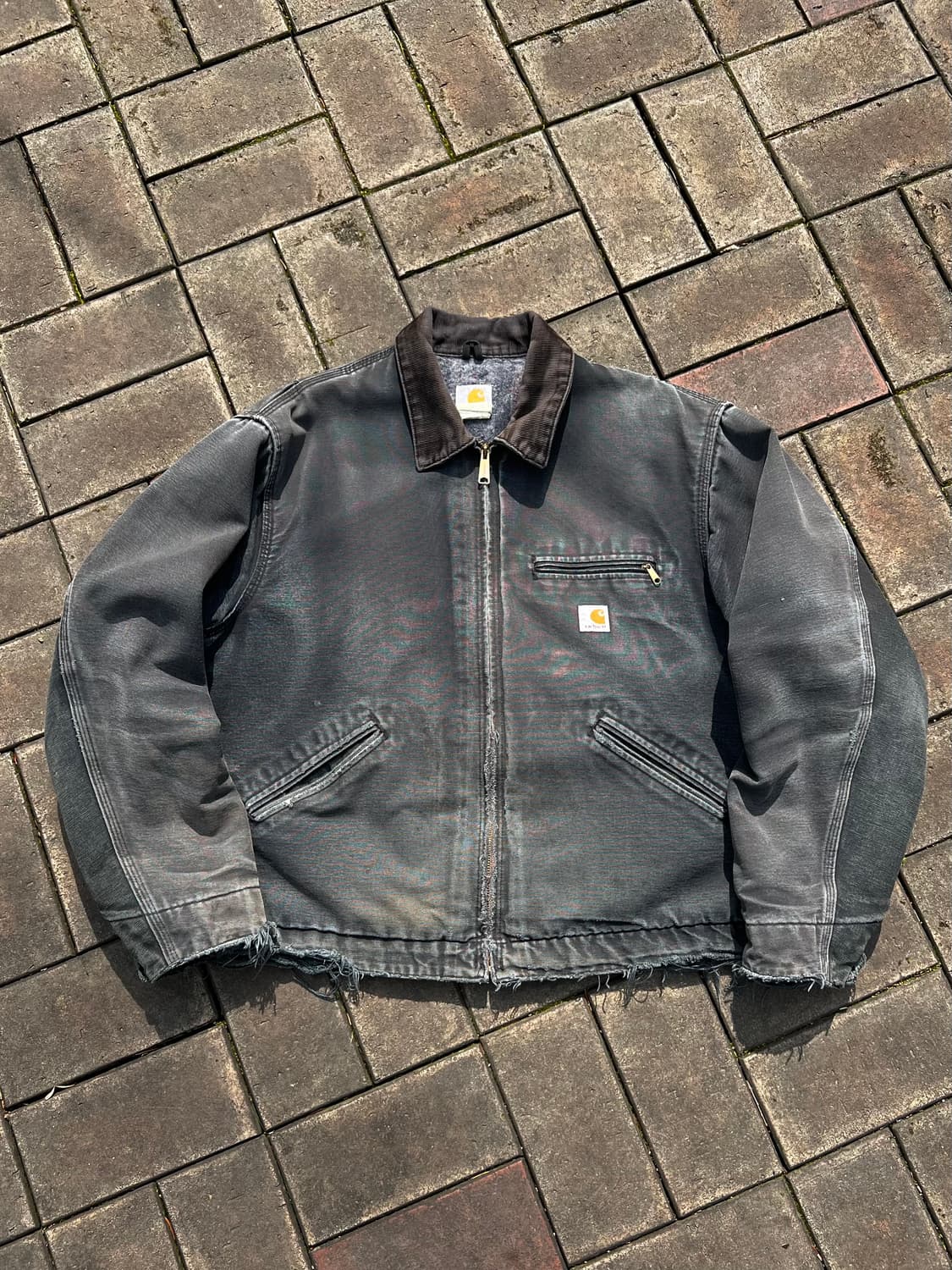 칼하트 00s 디트로이트 자켓 블랙 상품이미지1