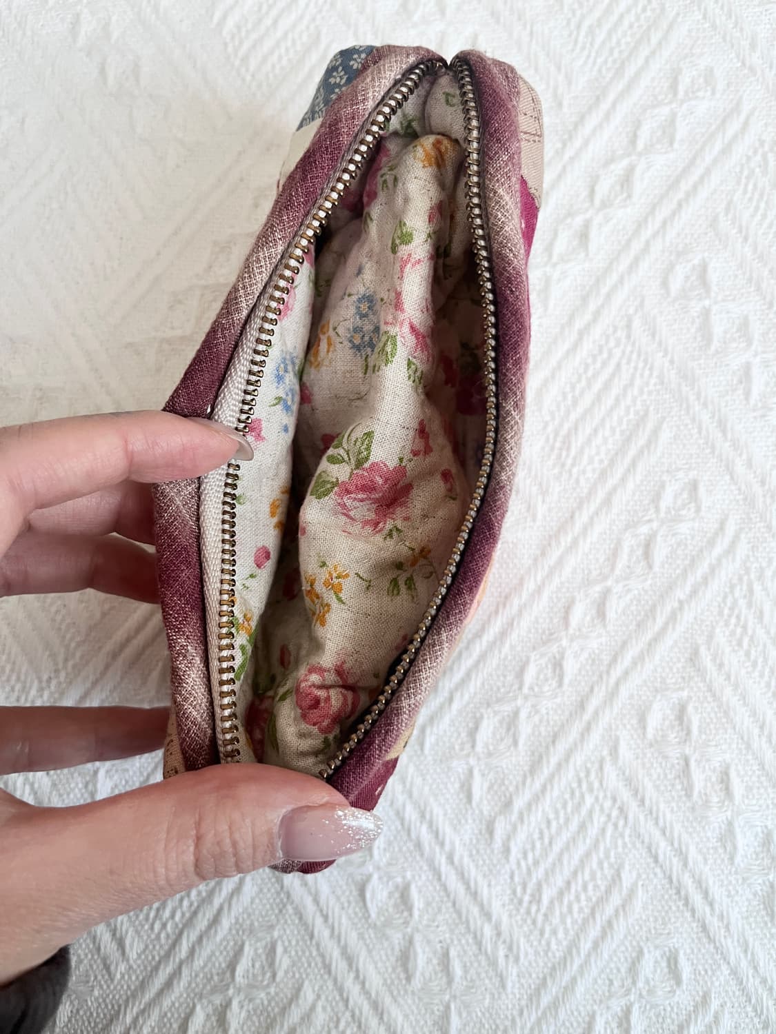 퀼트 디저트 패턴 패치워크 파우치  상품이미지7