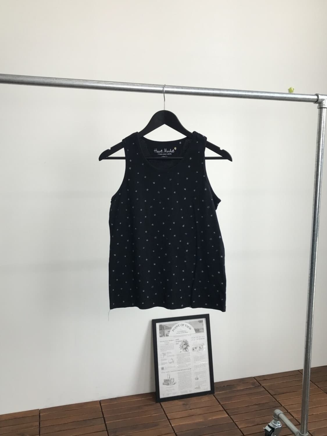 'Heart Market' Star Sleeveless T-Shirts 상품이미지4
