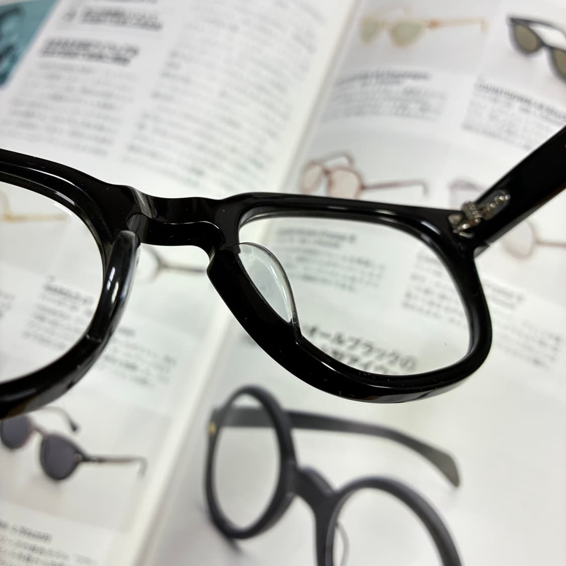 角矢甚治郎作 카도야 진지로 사쿠 셀룰로이드 일본 장인 안경 상품이미지8