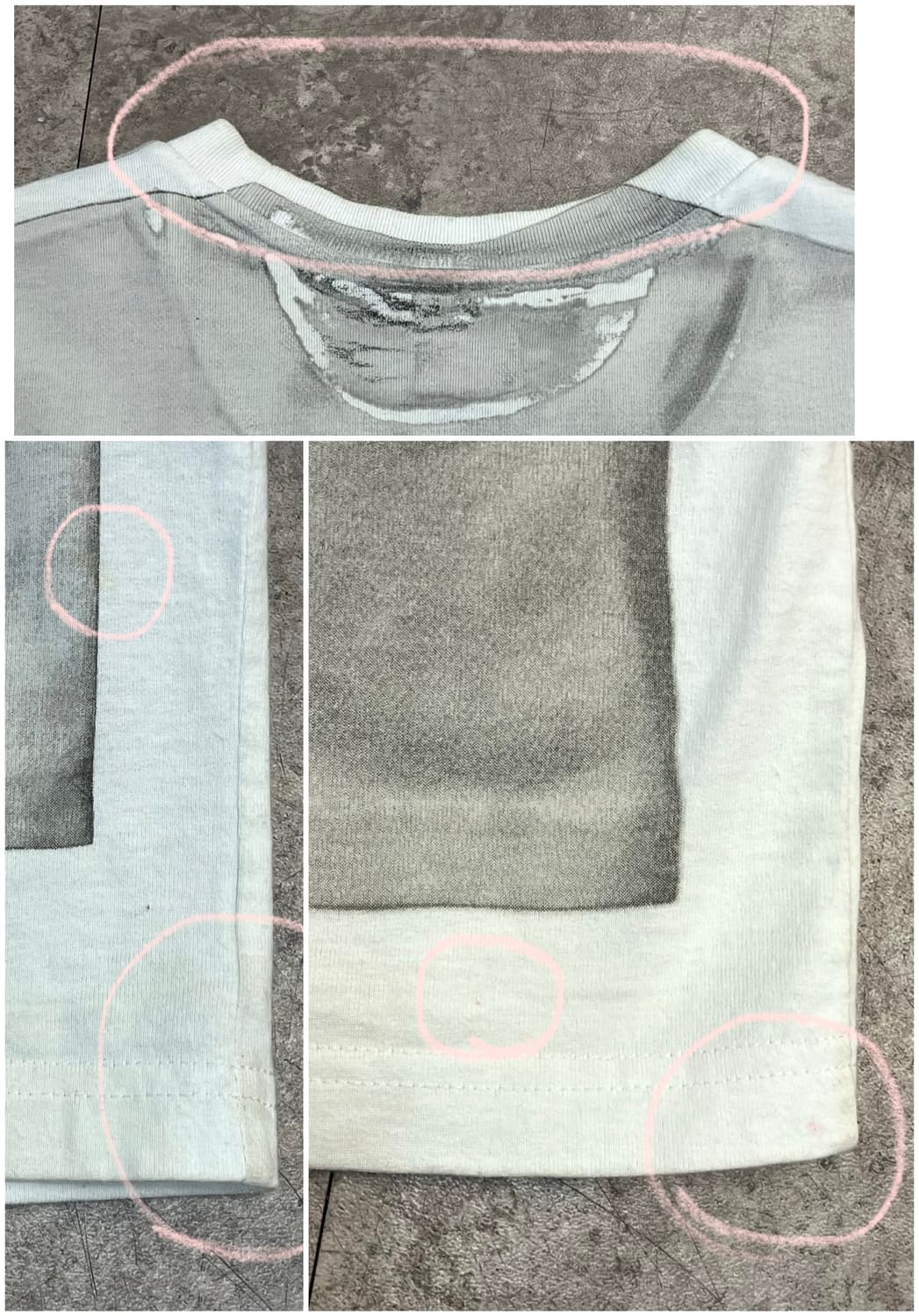 슈프림 X 마르지엘라 MM6 박스 로고 반팔티 화이트 M #csz3923 상품이미지9