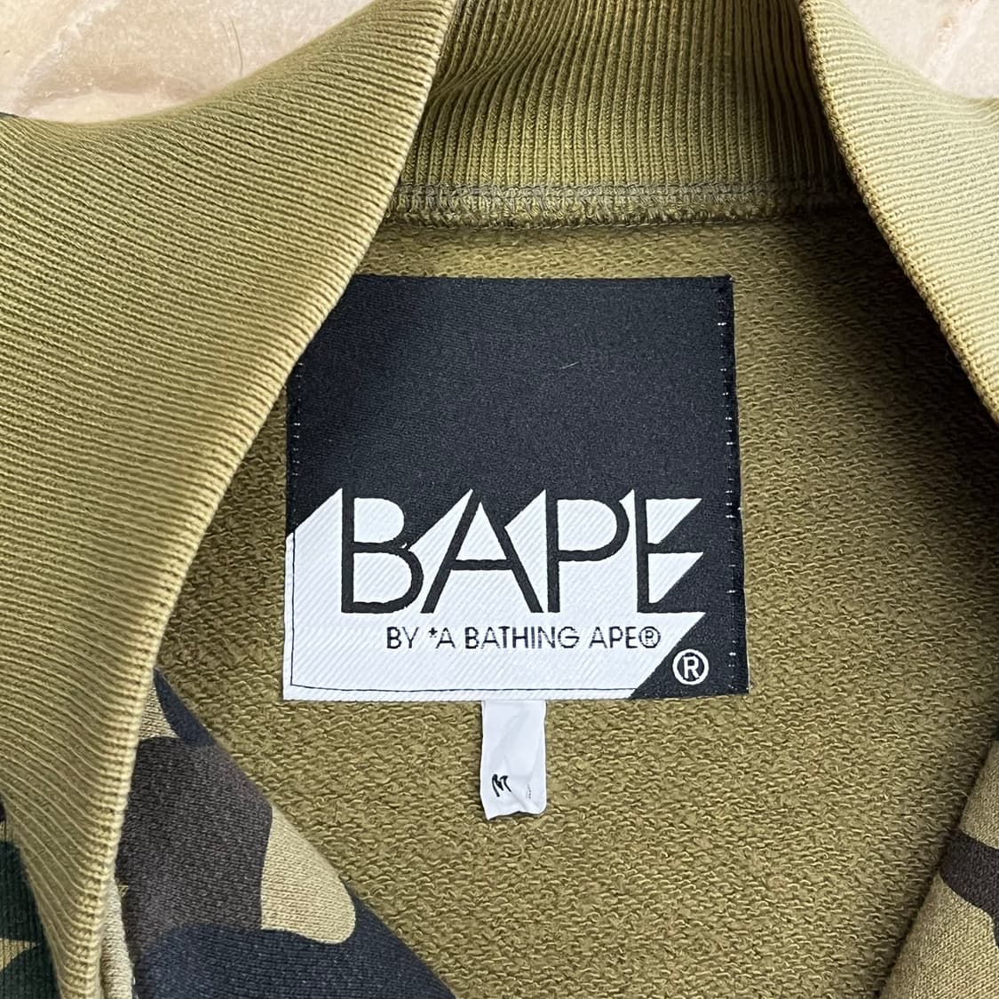 M 베이프 BAPE OG 00s 카모 바시티 자켓 상품이미지4