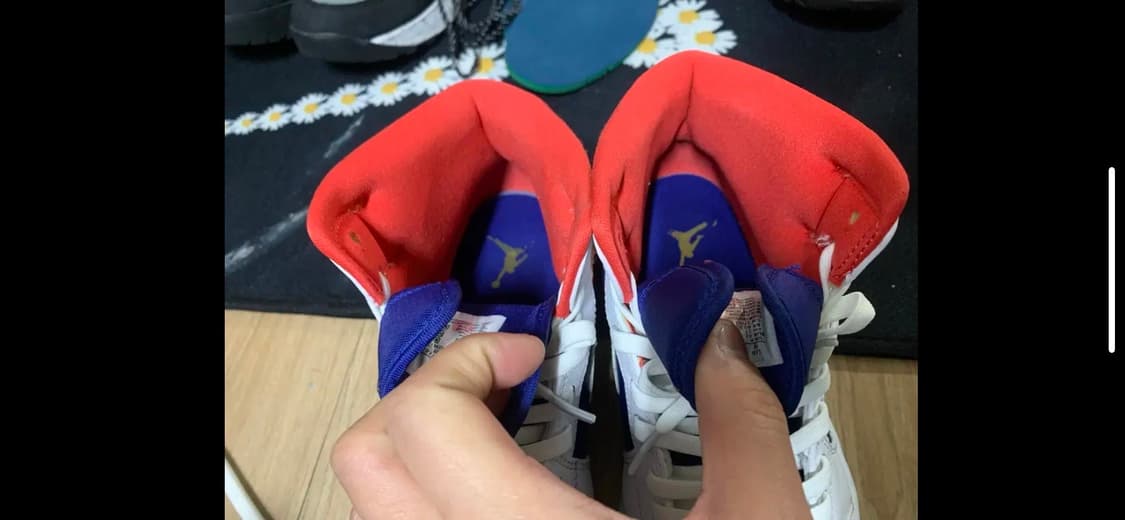 조던1 사이즈 270 블루레인저오렌지 판매 합니다 상품이미지6