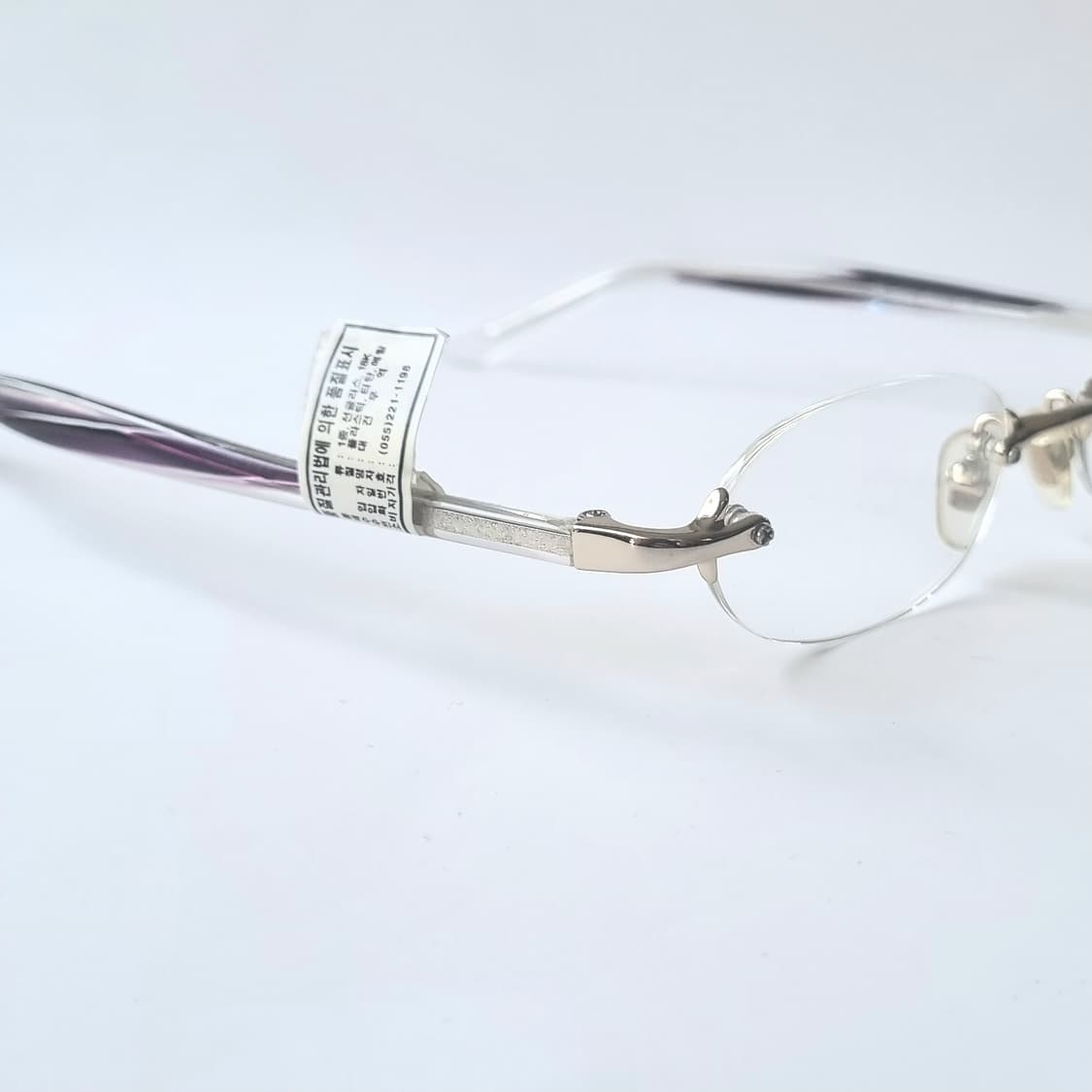 데드스탁 SEDA 일본산 초경량 스테인리스 무테 안경테 563 상품이미지6