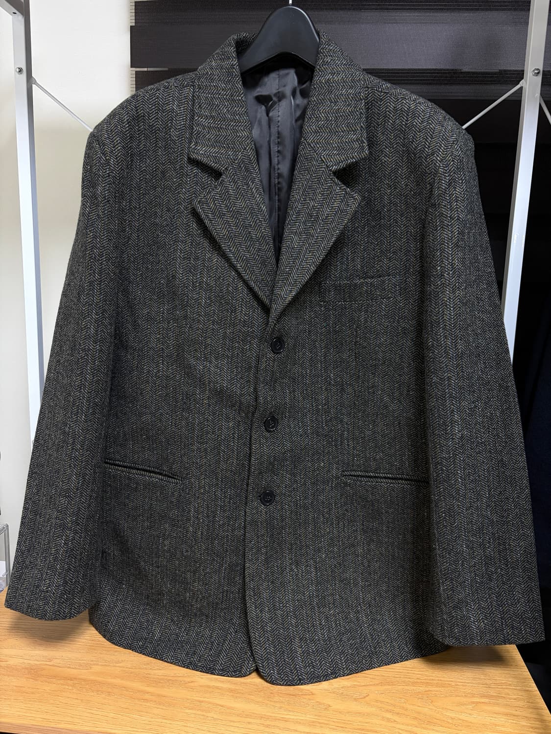 이즈이즈 헤링본 울 자켓 상품이미지4