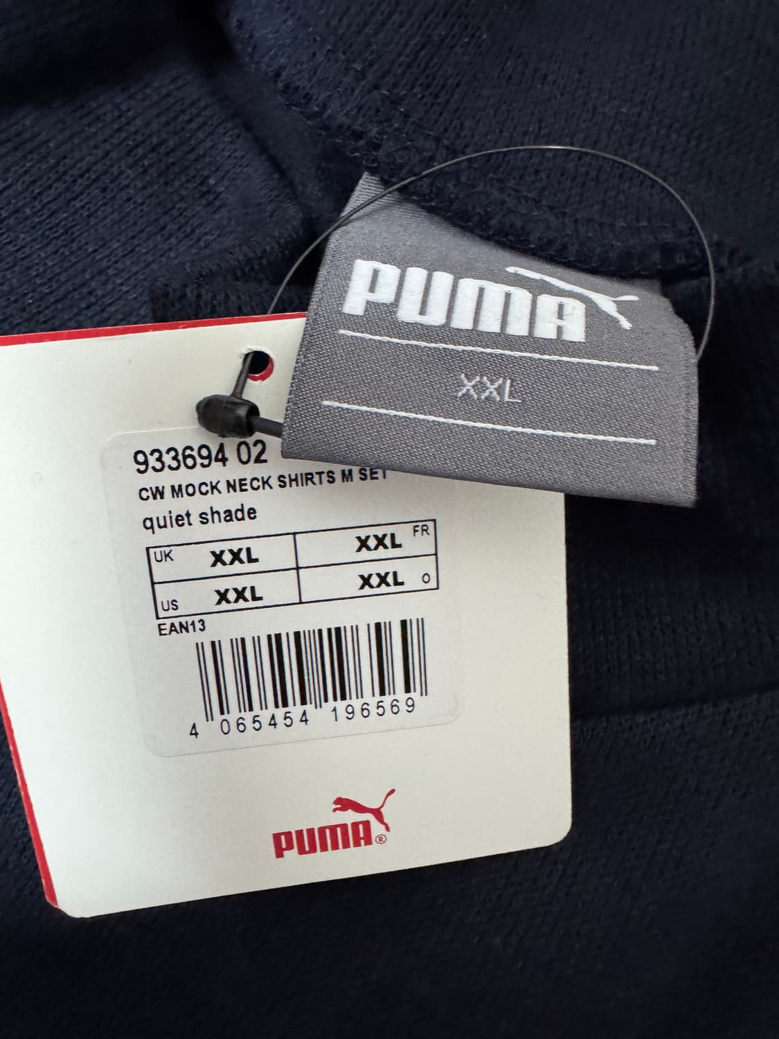 <새상품> 푸마 puma 모크넥 웜셀 맨투맨 2XL 상품이미지3