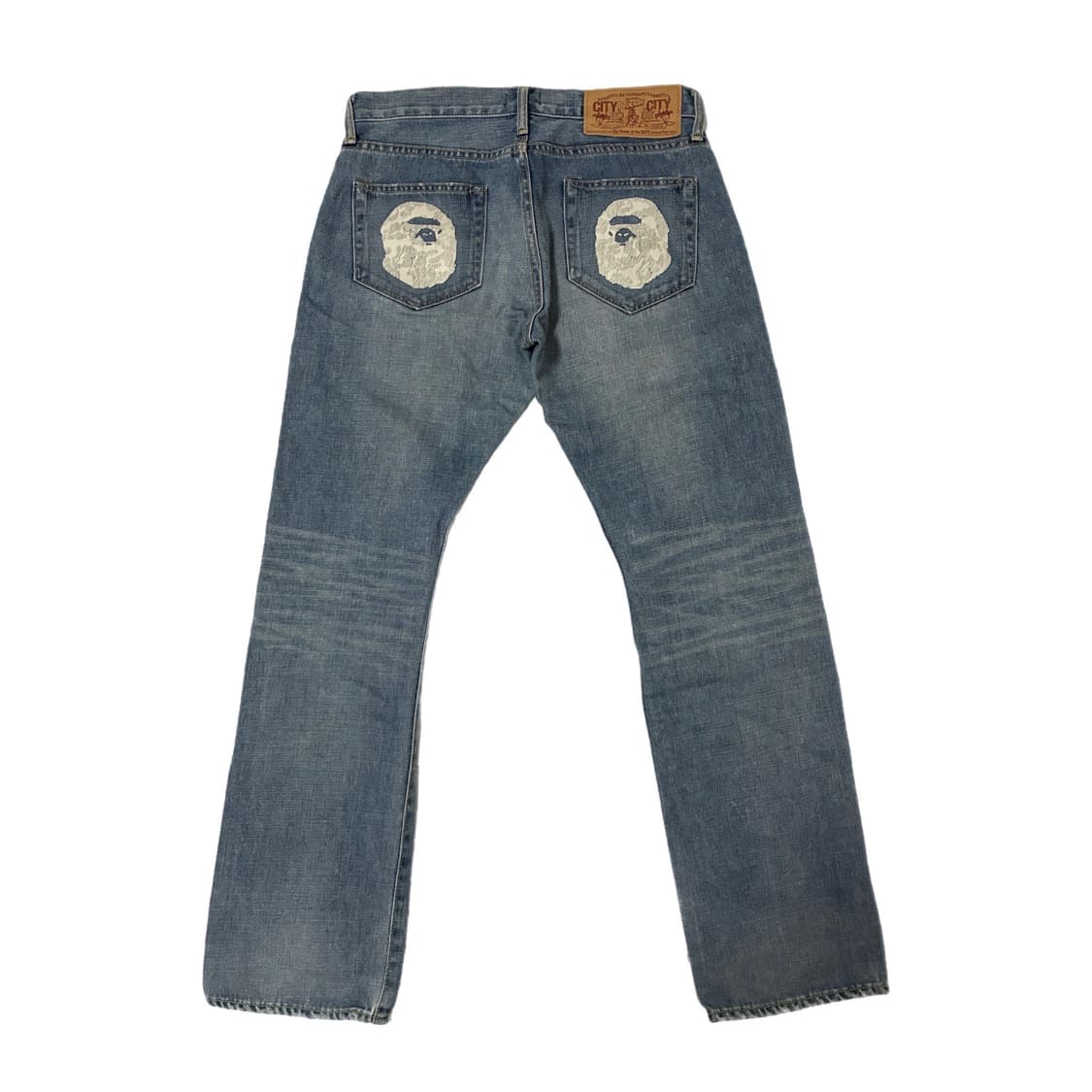 Bape Saru Denim Pants 상품이미지1