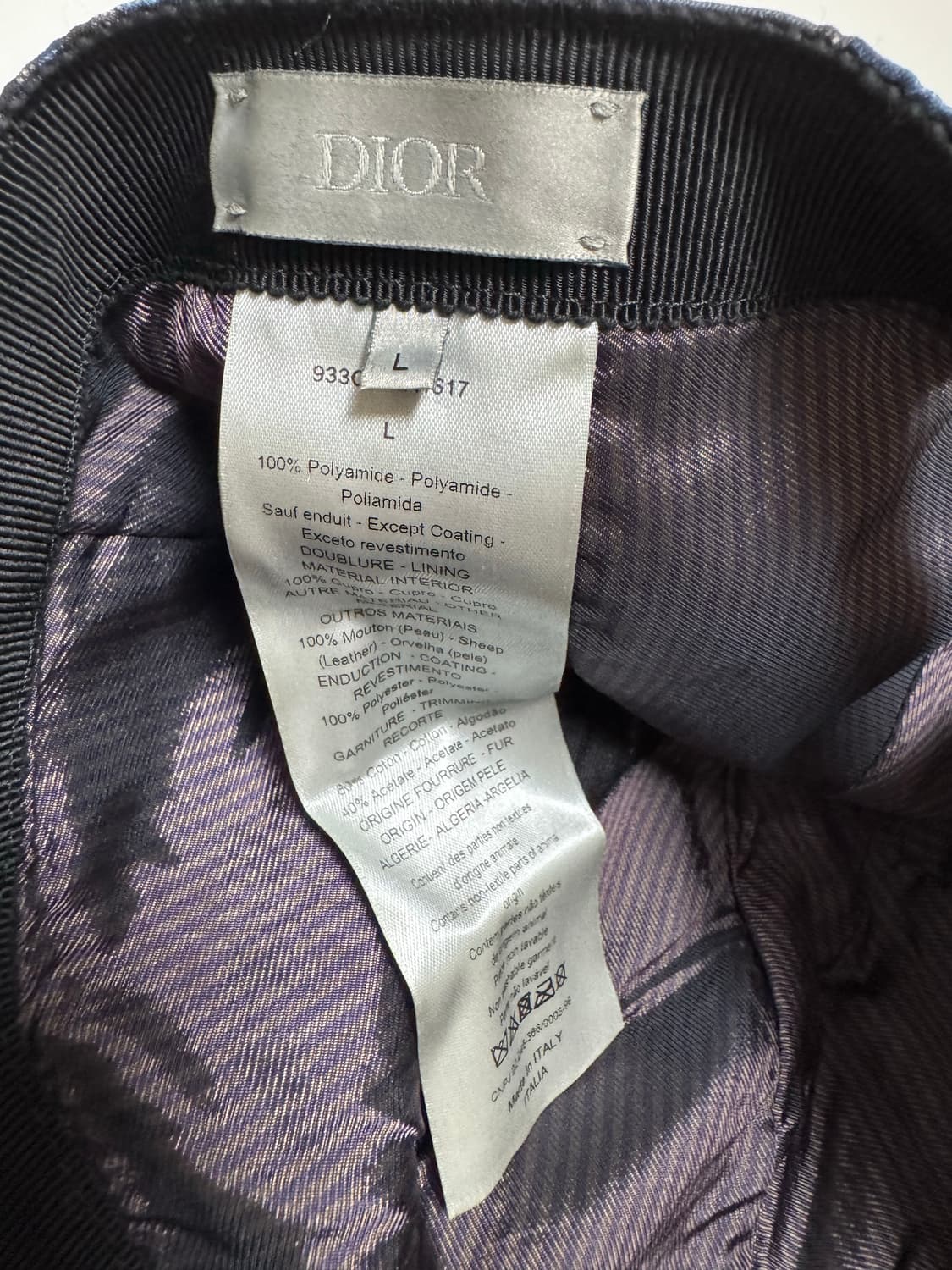 디올 오블리크 볼캡 모자 미친 가격에 판매합니다! 상품이미지7