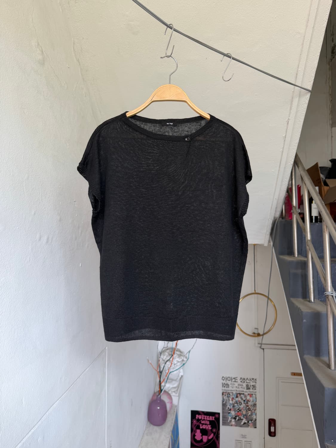 빈티지 시스루 여름 니트 상품이미지1