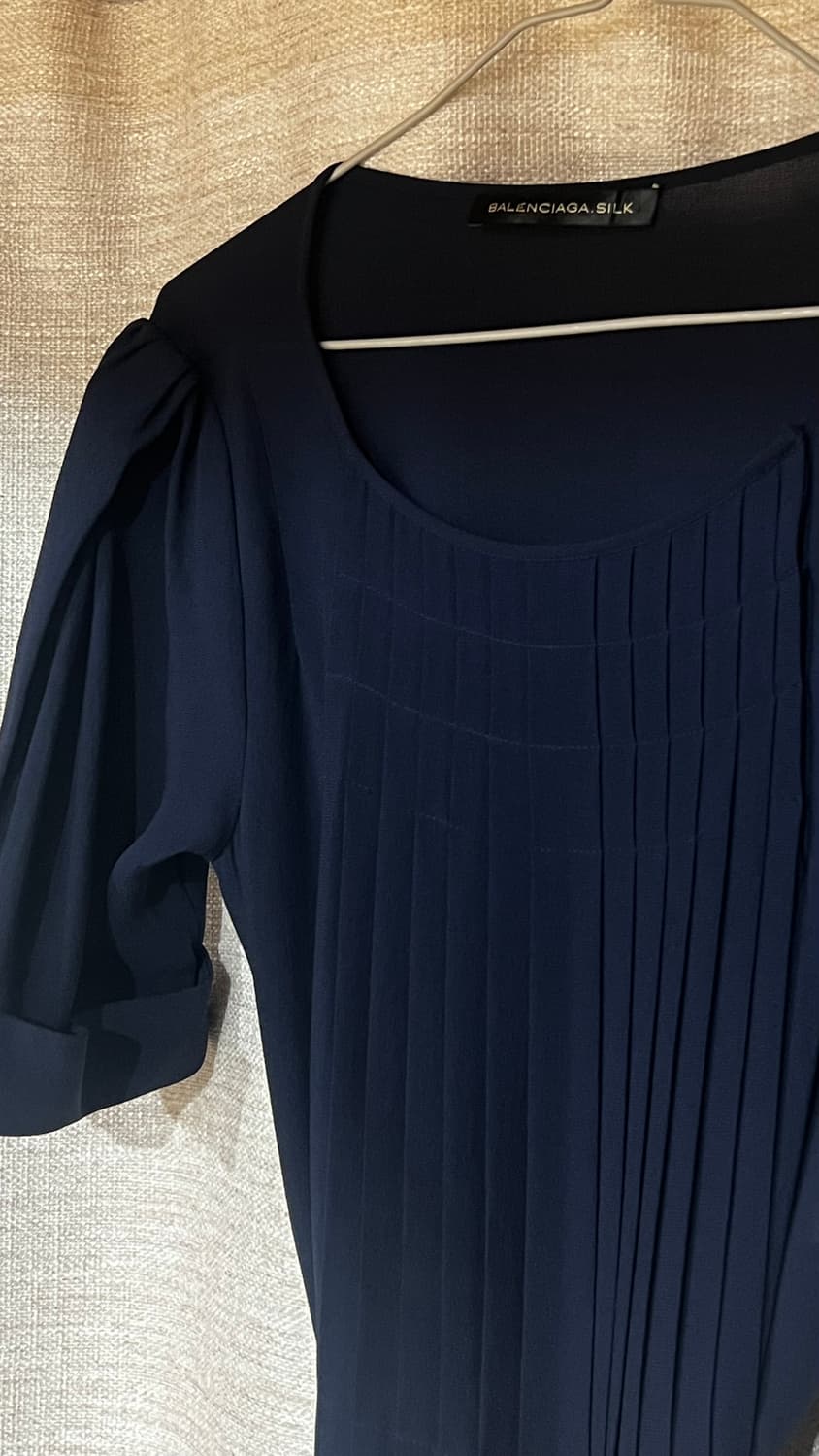 발렌시아가 아카이브 실크 플리츠 원피스 상품이미지1