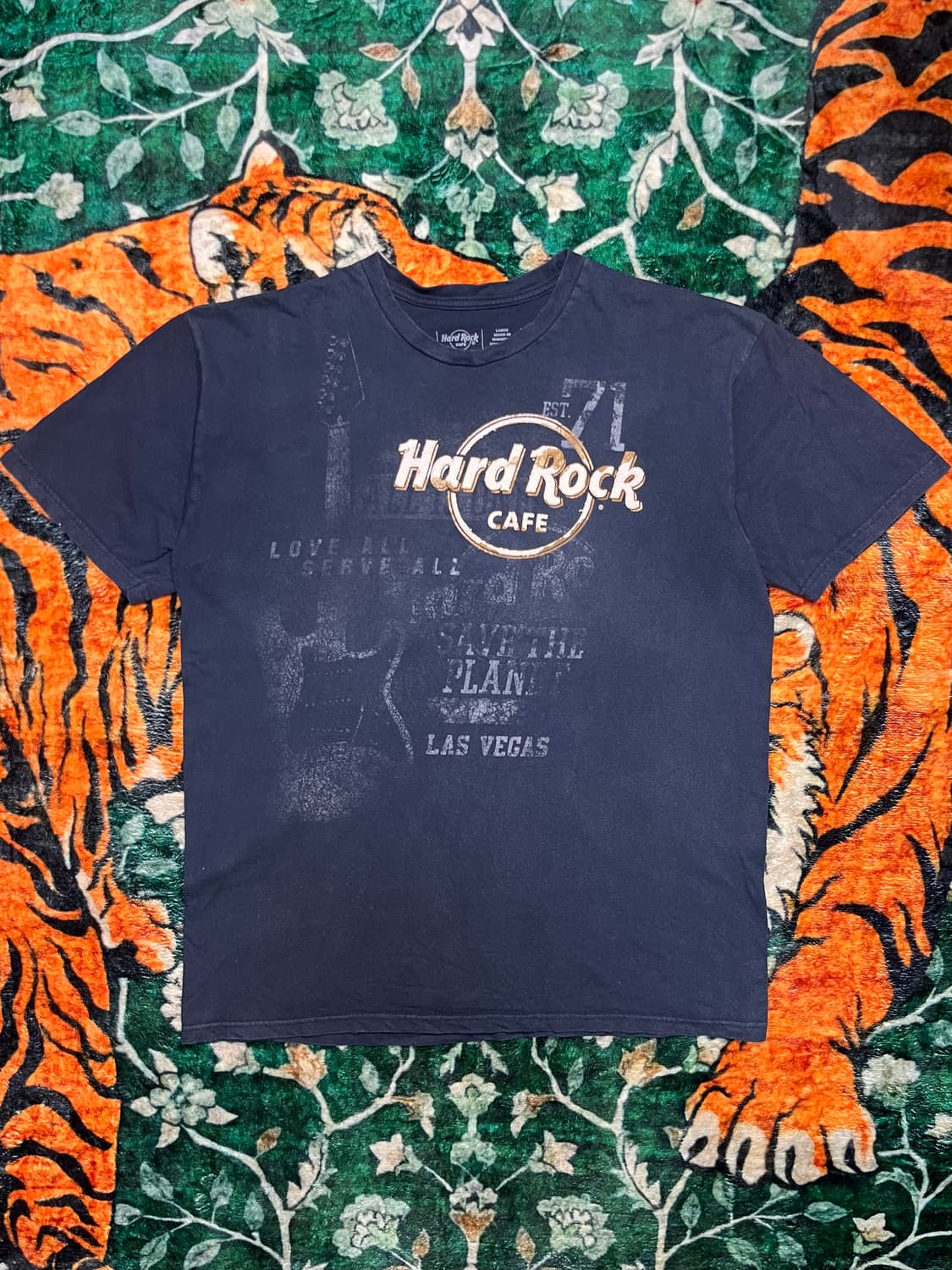 00s HARD ROCK 그래픽 티셔츠 상품이미지1