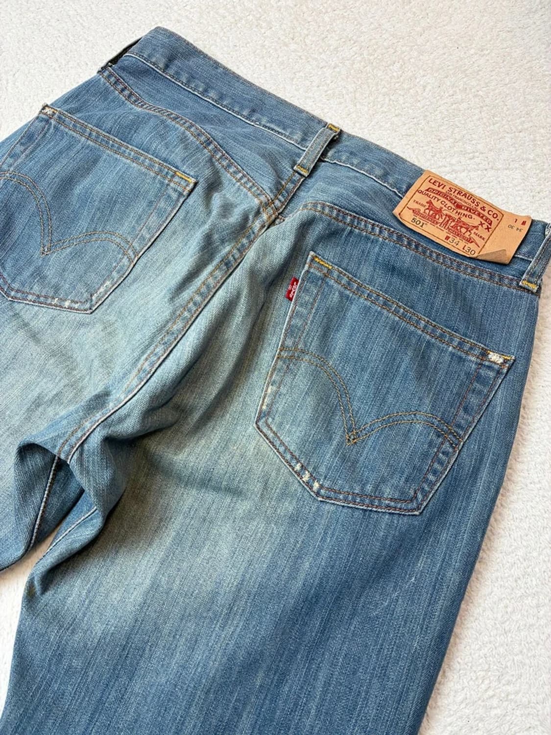 리바이스 00s 501 스트레이트 데님 팬츠 PN6194 상품이미지6