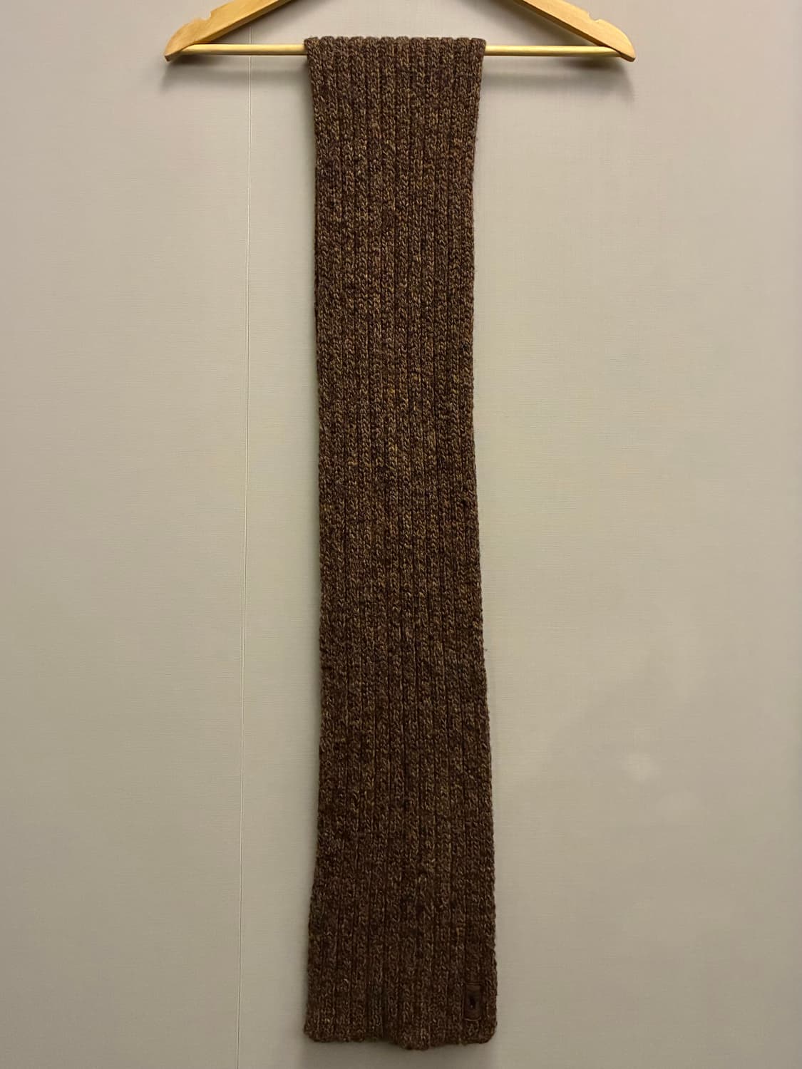 POLO 폴로랄프로렌 가죽패치 램스울 머플러 목도리 상품이미지4