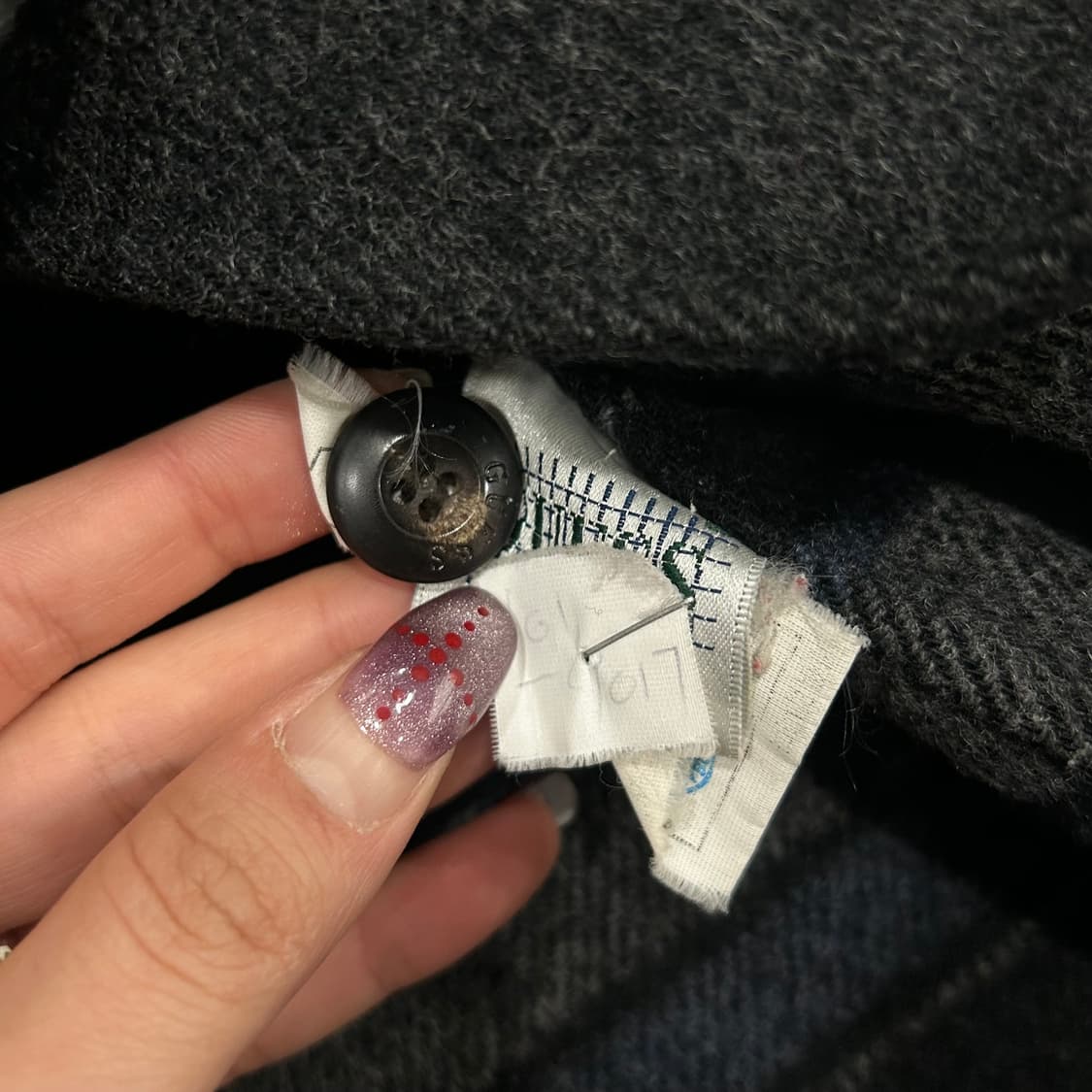 Guess 게스 차콜 떡볶이 코트 상품이미지8