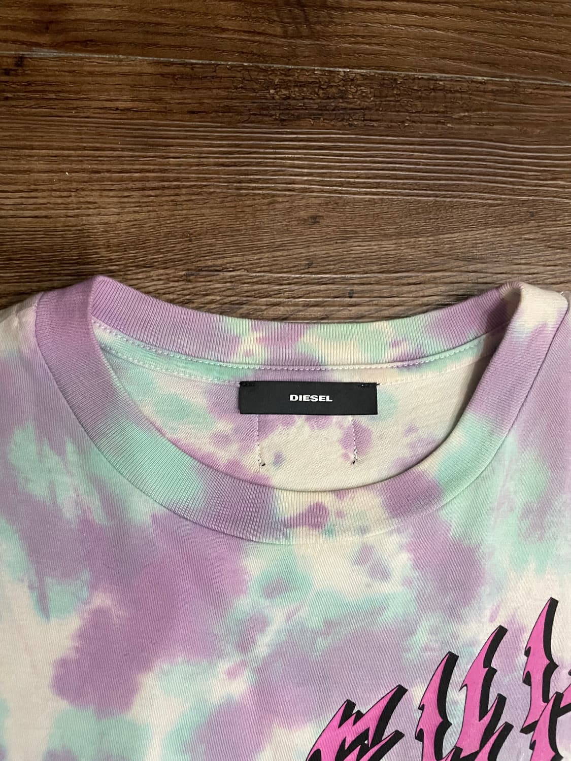 디젤 희귀 T-Daria M 타이다이 티셔츠 상품이미지5