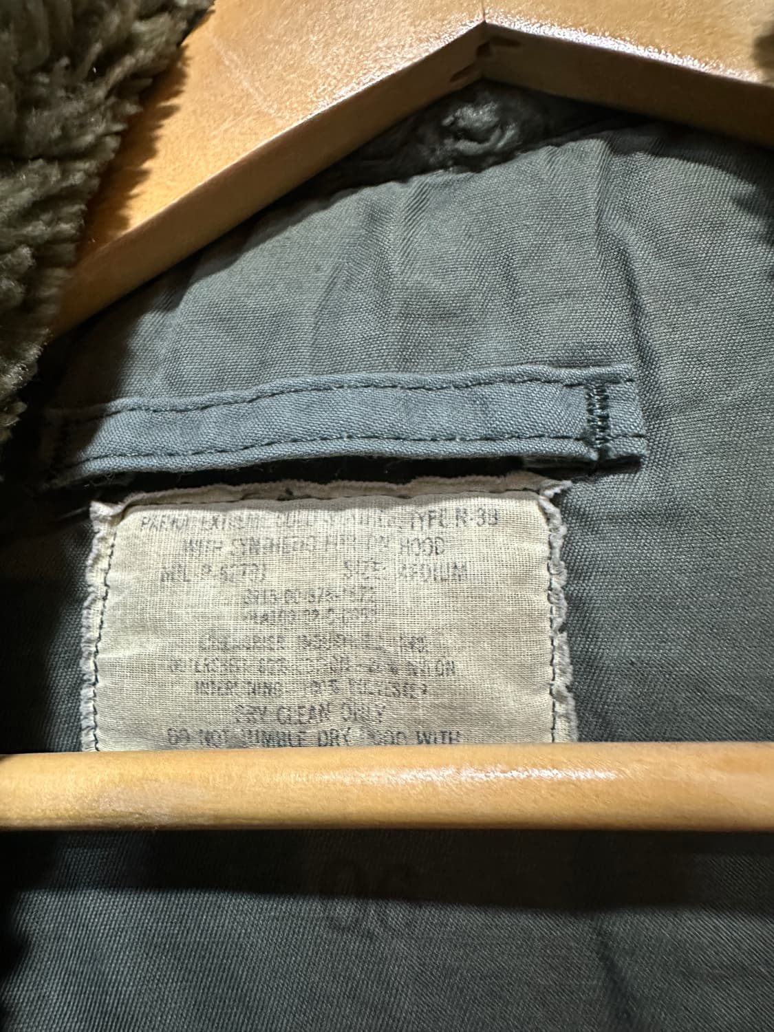 미군오리지널 n3b 점퍼110사이즈 상품이미지6